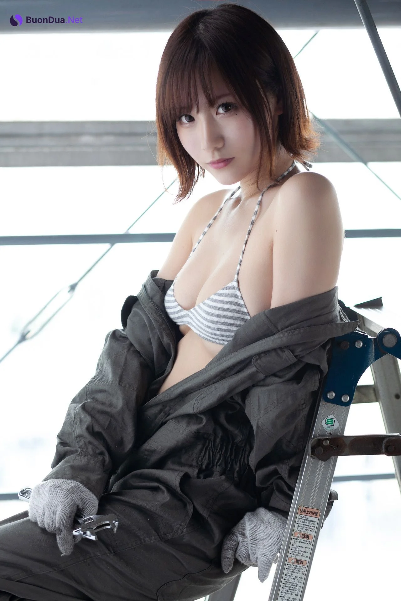 Kenken けんけん, デジタル写真集 「妄想おしごと」 Set.04 - 사진 17