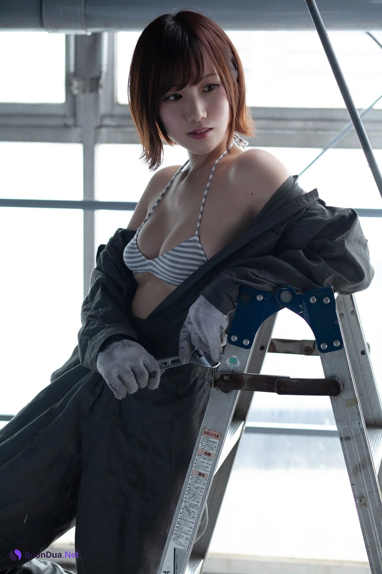 Kenken けんけん, デジタル写真集 「妄想おしごと」 Set.04 - 사진 18