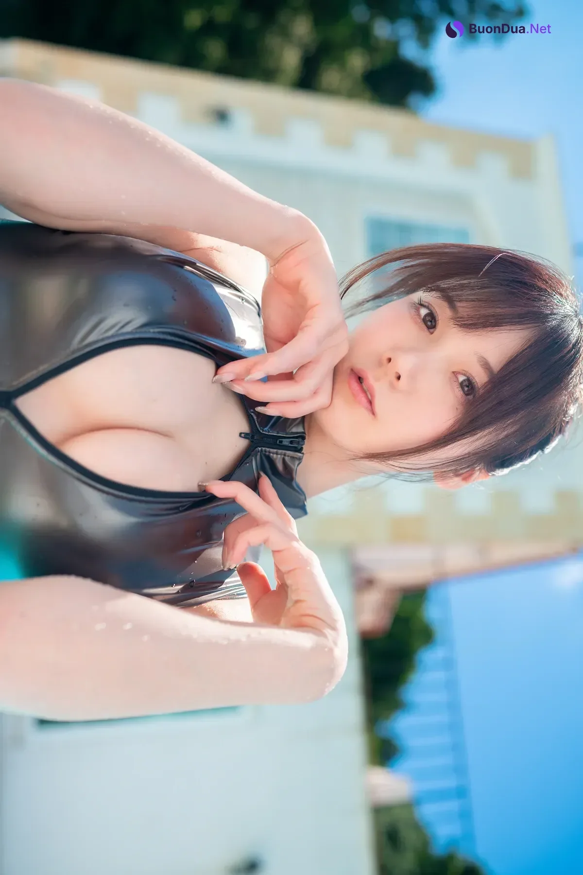 Kenken けんけんぱ, デジタル写真集 夕阳西下 竞泳泳装 Set.04 - Photo 13