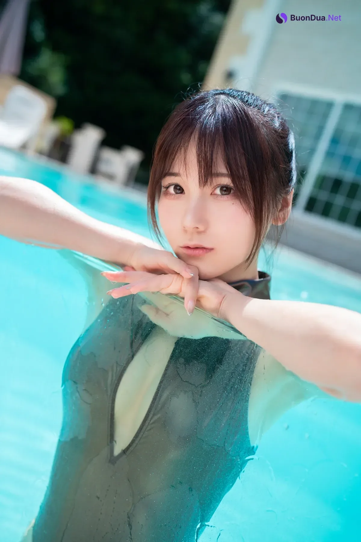 Kenken けんけんぱ, デジタル写真集 夕阳西下 竞泳泳装 Set.04 - Photo 4