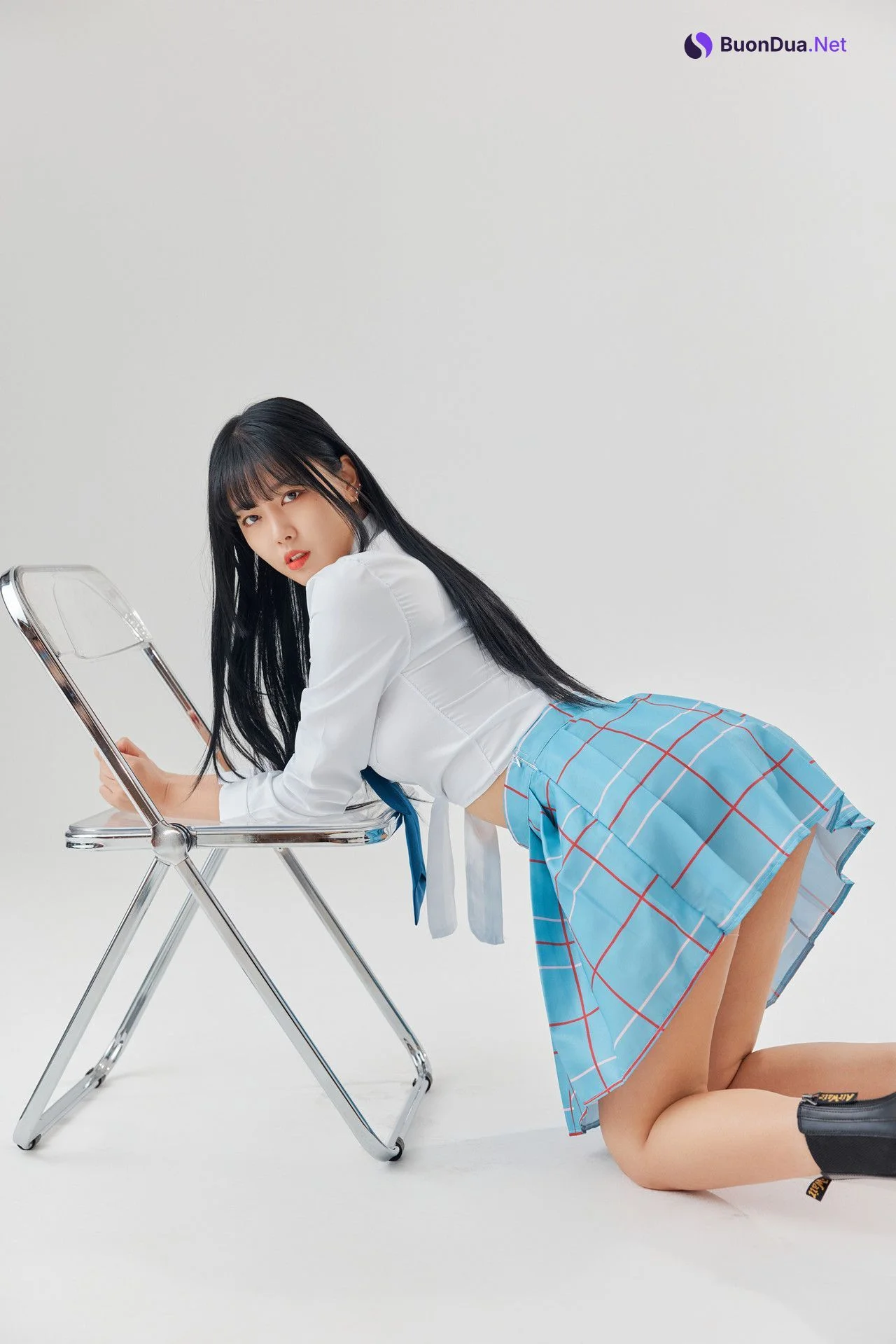 Kiki 키키, PhotoBook ‘Black Hair Marin ♥흑발 마린 키키♥’ Set.01 - Photo 17