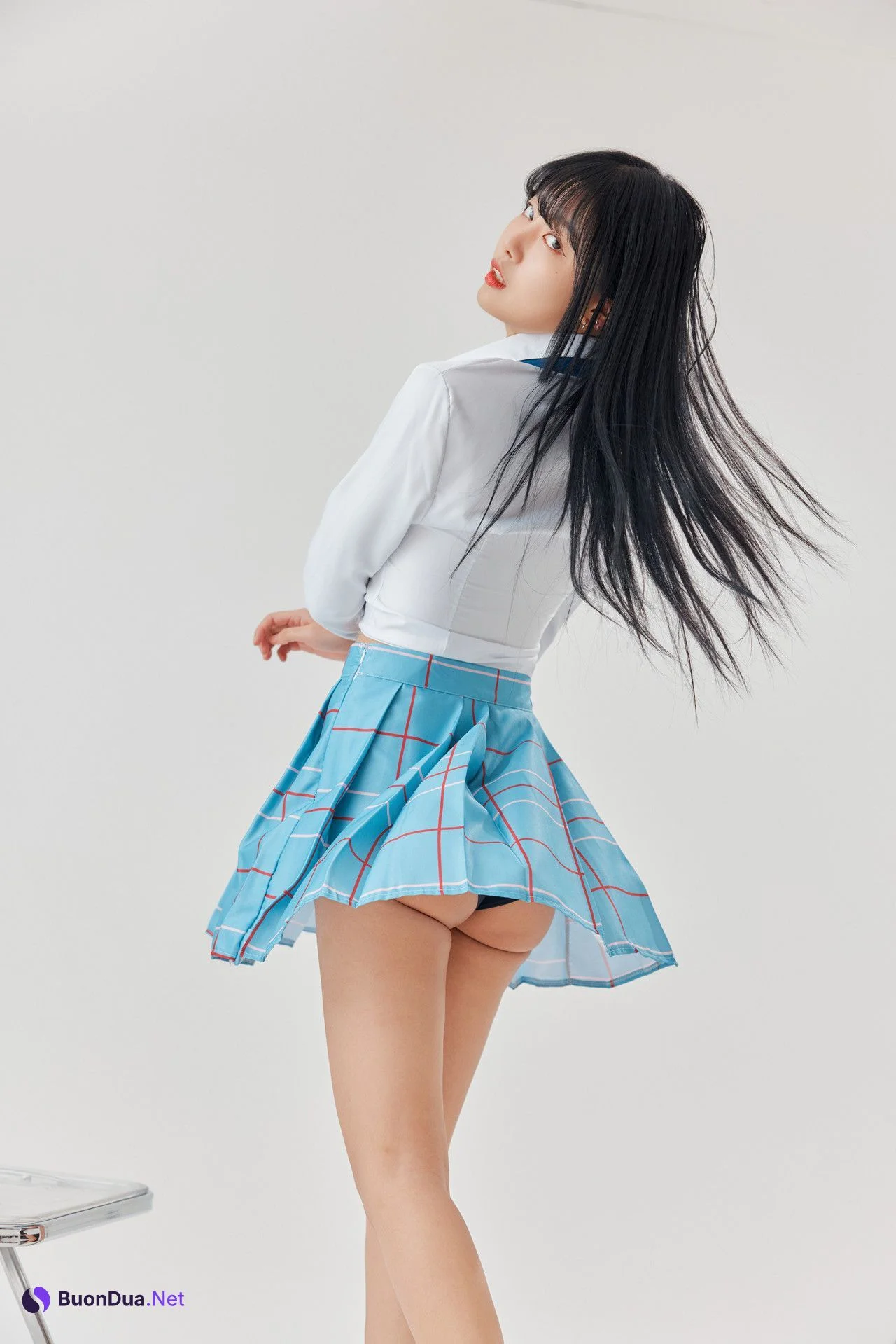 Kiki 키키, PhotoBook ‘Black Hair Marin ♥흑발 마린 키키♥’ Set.01 - Photo 20
