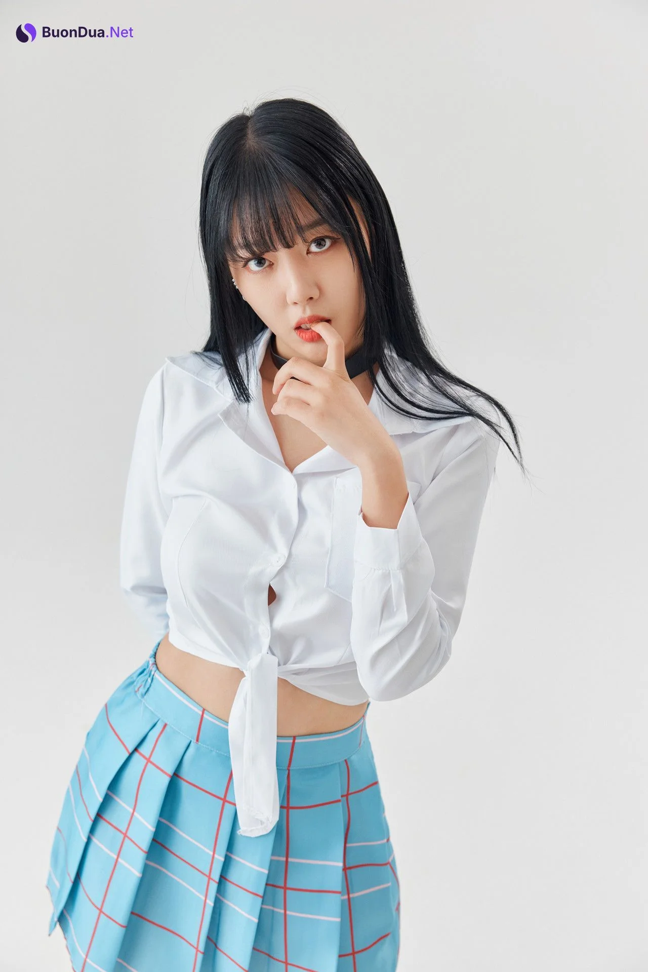 Kiki 키키, PhotoBook ‘Black Hair Marin ♥흑발 마린 키키♥’ Set.01 - Photo 6