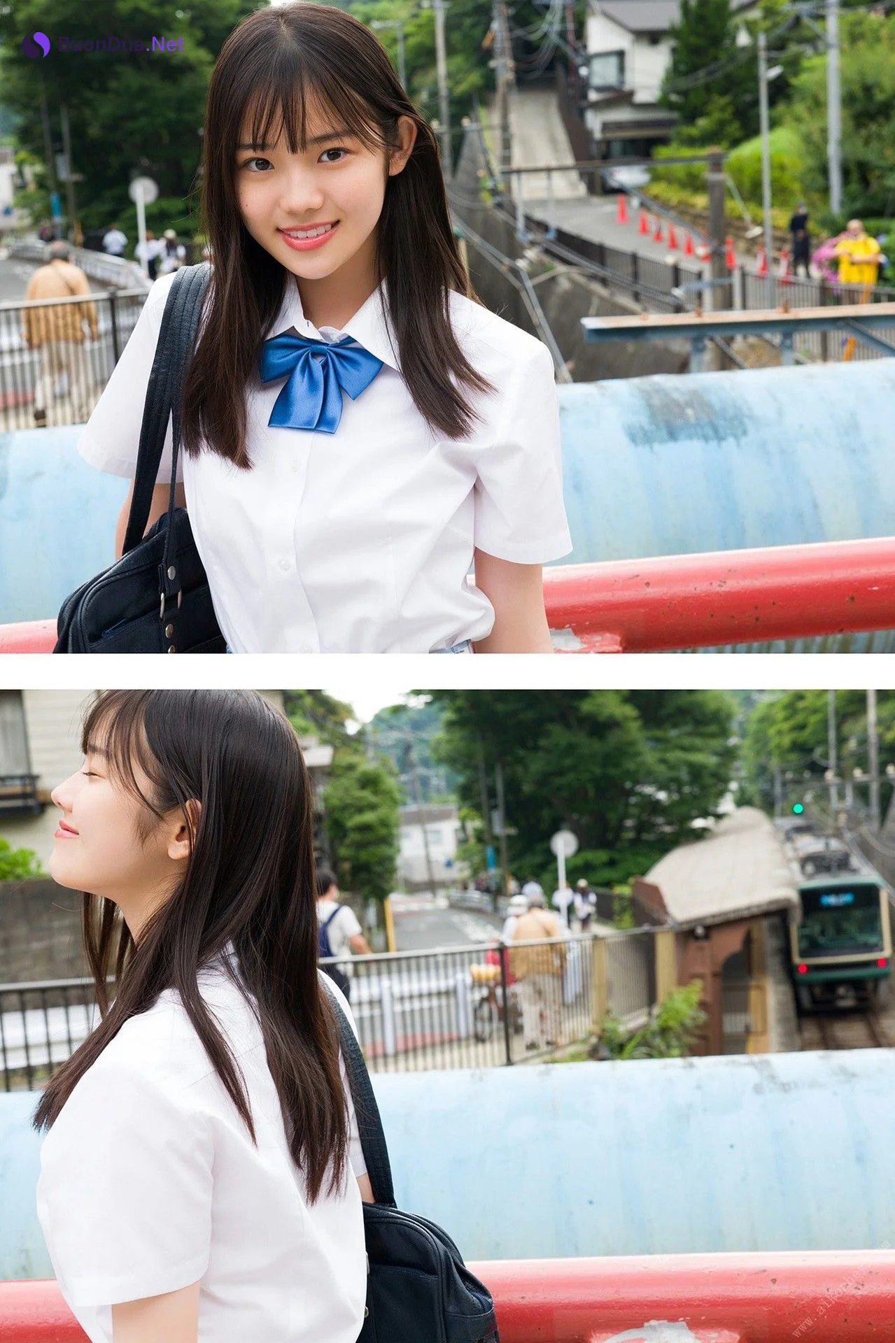 Kohaku Shida 志田こはく, スピサン グラビアフォトブック 「海街の放課後」 Set.02 - Photo 3