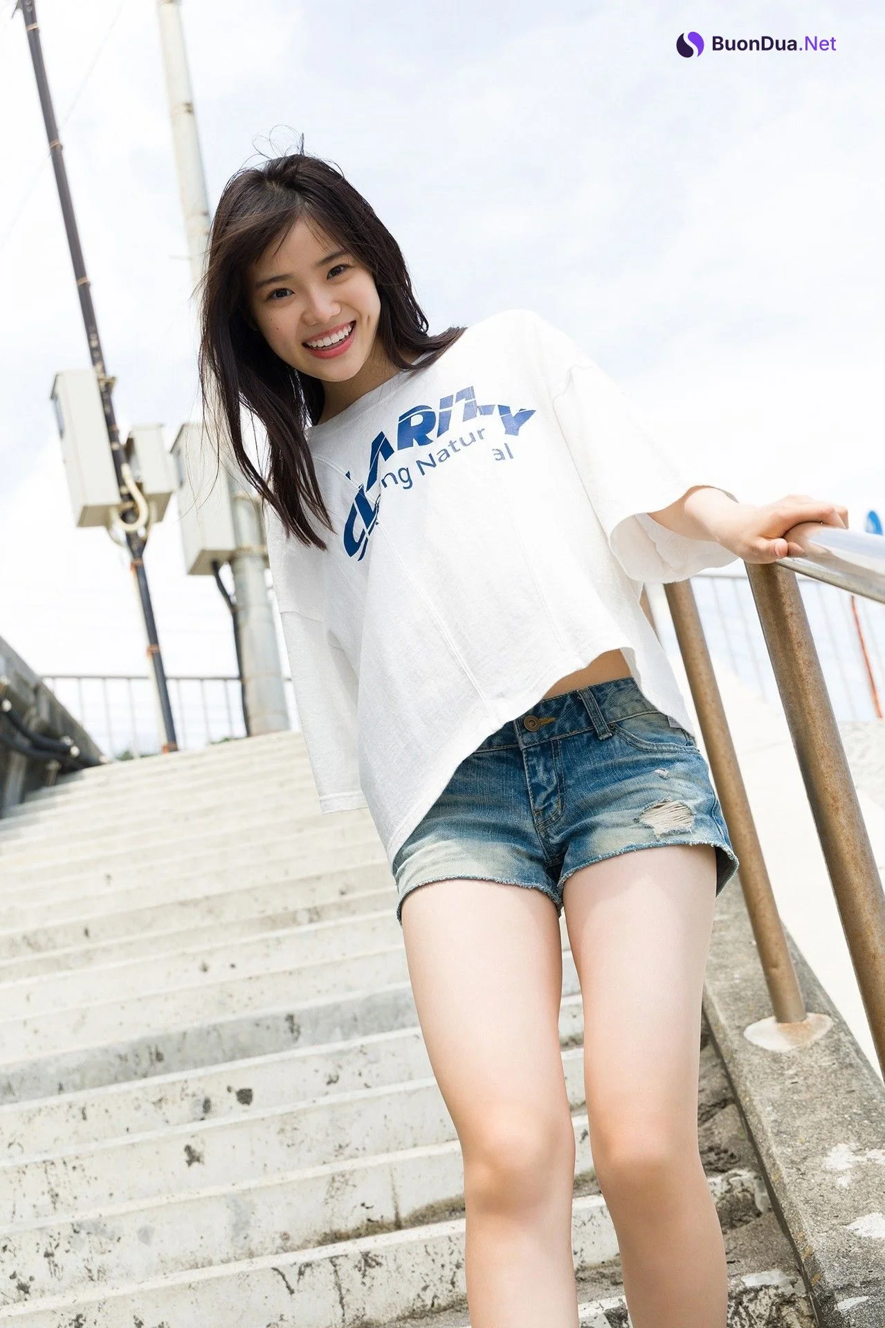 Kohaku Shida 志田こはく, スピサン グラビアフォトブック 「海街の放課後」 Set.02 - Photo 6