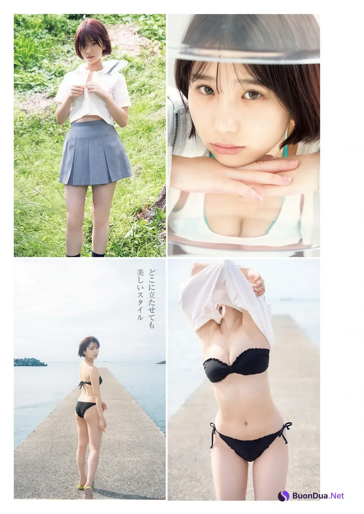 Koharu Kuroe 黒江こはる, Nozomi Nishio 西尾希美, Young Jump 2026 No.03 (ヤングジャンプ 2026年3号) - Photo 4
