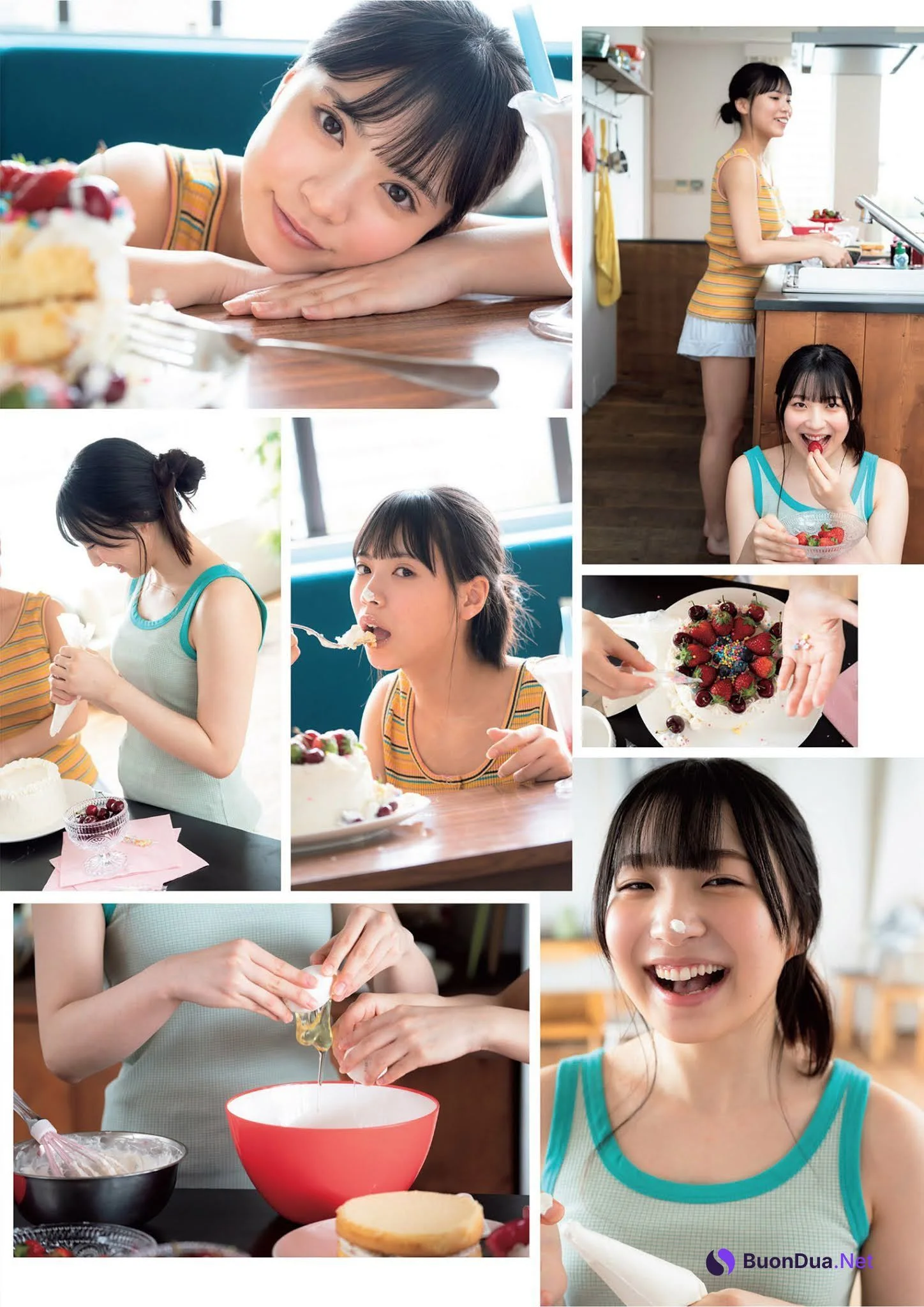 Koharu Orisaka 折坂心春, Wakana Sumino 隅野和奏, Weekly Playboy 2021 No.27 (週刊プレイボーイ 2021年27号) - Photo 5