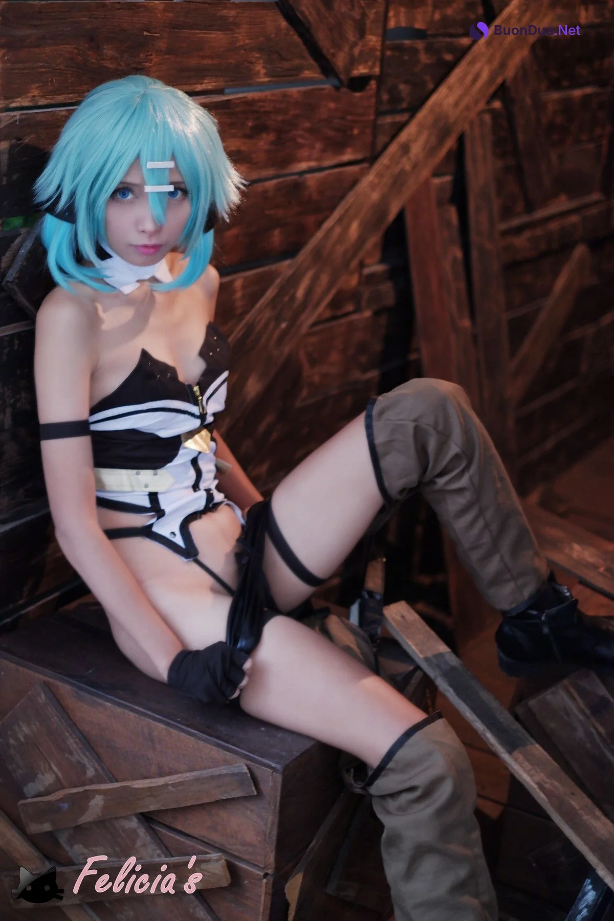 Kojima Tsukumi Cosplay 朝田詩乃 Shino Asada - Photo 3