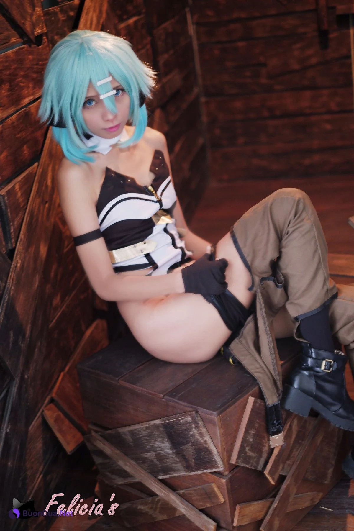 Kojima Tsukumi Cosplay 朝田詩乃 Shino Asada - Photo 4