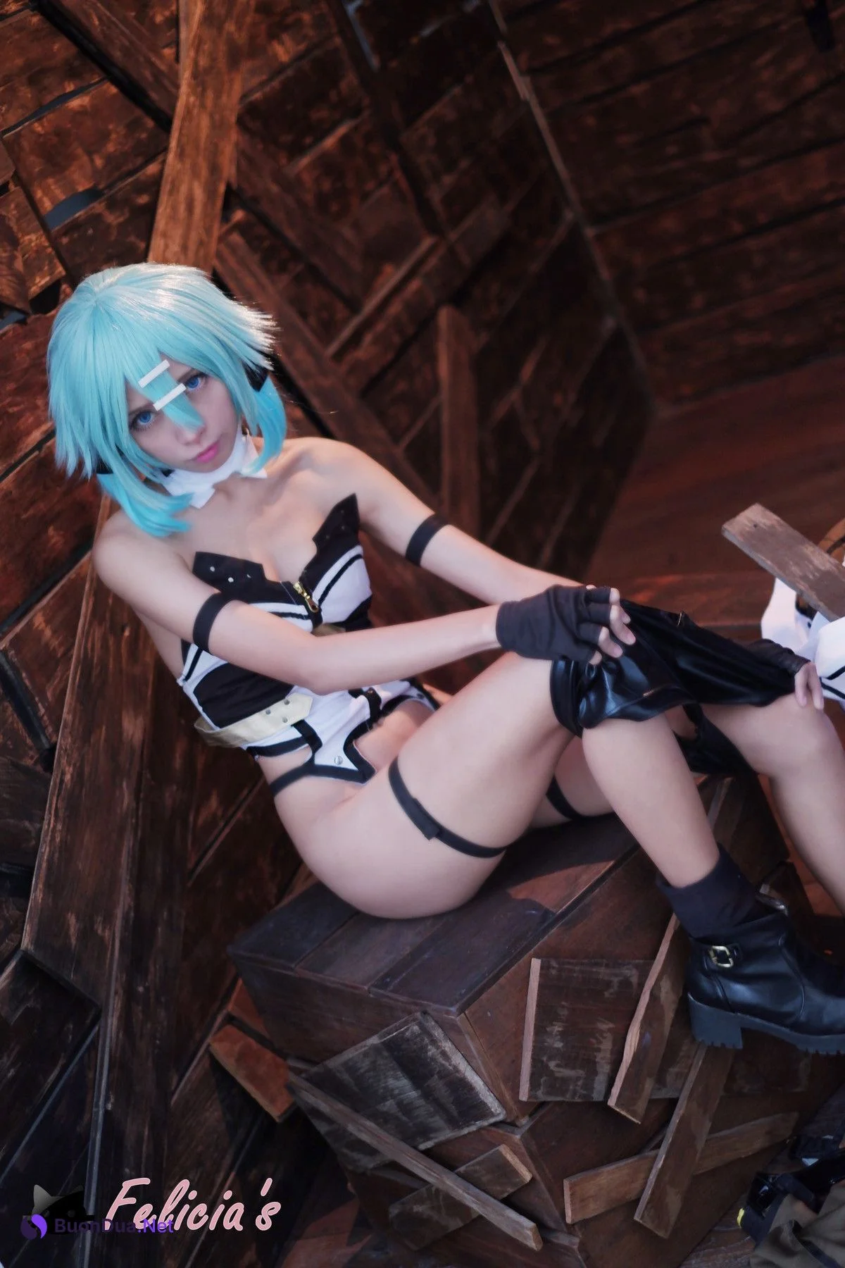Kojima Tsukumi Cosplay 朝田詩乃 Shino Asada - Photo 6