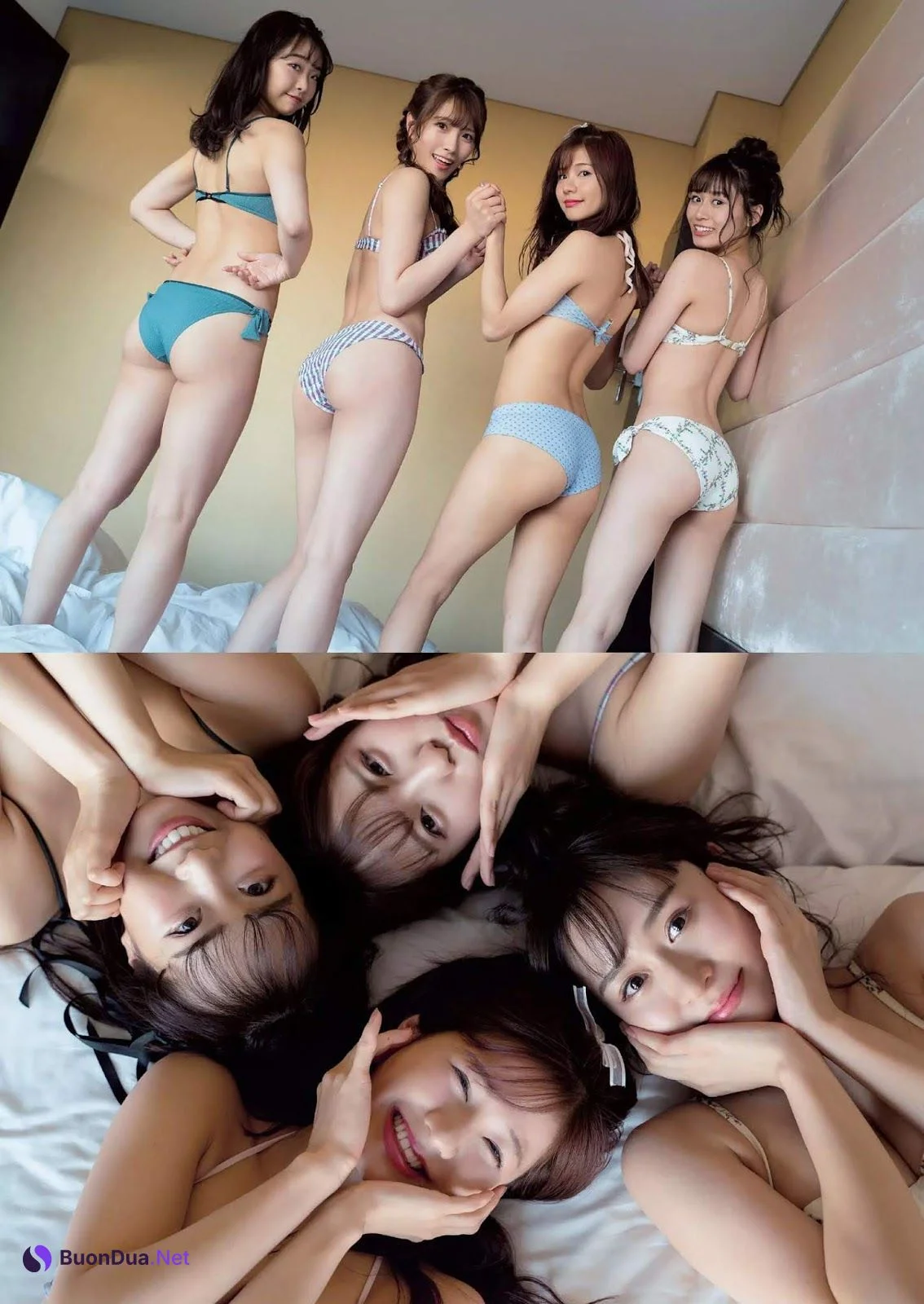 Kokoro Naiki 内木志, Yuuka Kato 加藤夕夏, Karin Kojima 小嶋花梨, Airi Tanigawa 谷川愛梨, Weekly Playboy 2019 No.26 (週刊プレイボーイ 2019年26号) - 写真 5