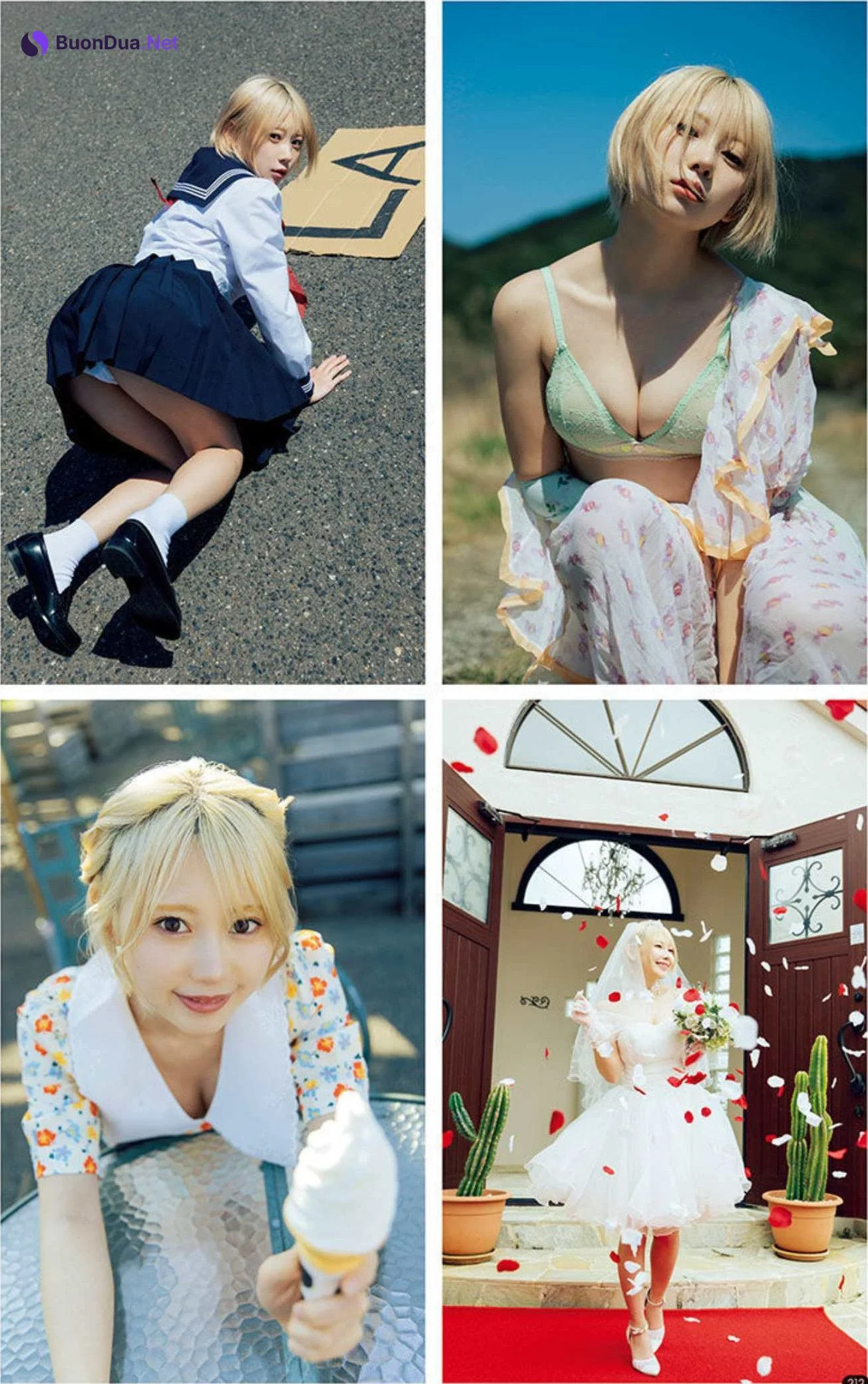 Kokoro Shinozaki 篠崎こころ, Bessatsu Young Champion 2022 No.07 (別冊ヤングチャンピオン 2022年7号) - รูปภาพ 2