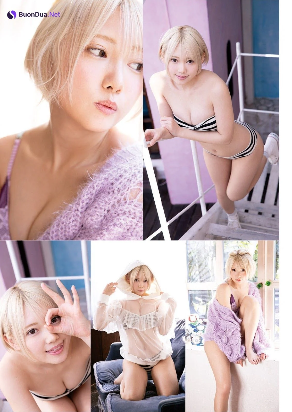 Kokoro Shinozaki 篠崎こころ, Manga Action 2021.04.06 (漫画アクション 2021年4月6日号) - Photo 2