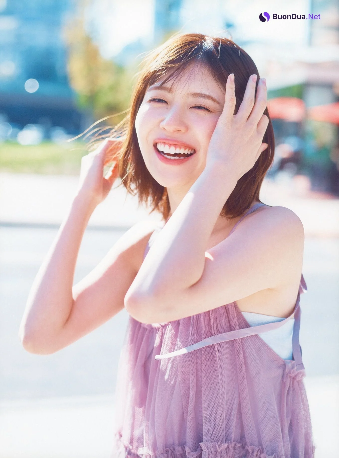Konoka Matsuda 松田好花, 1st写真集 Photobook 「振り向いて」 Set.01 - Photo 3