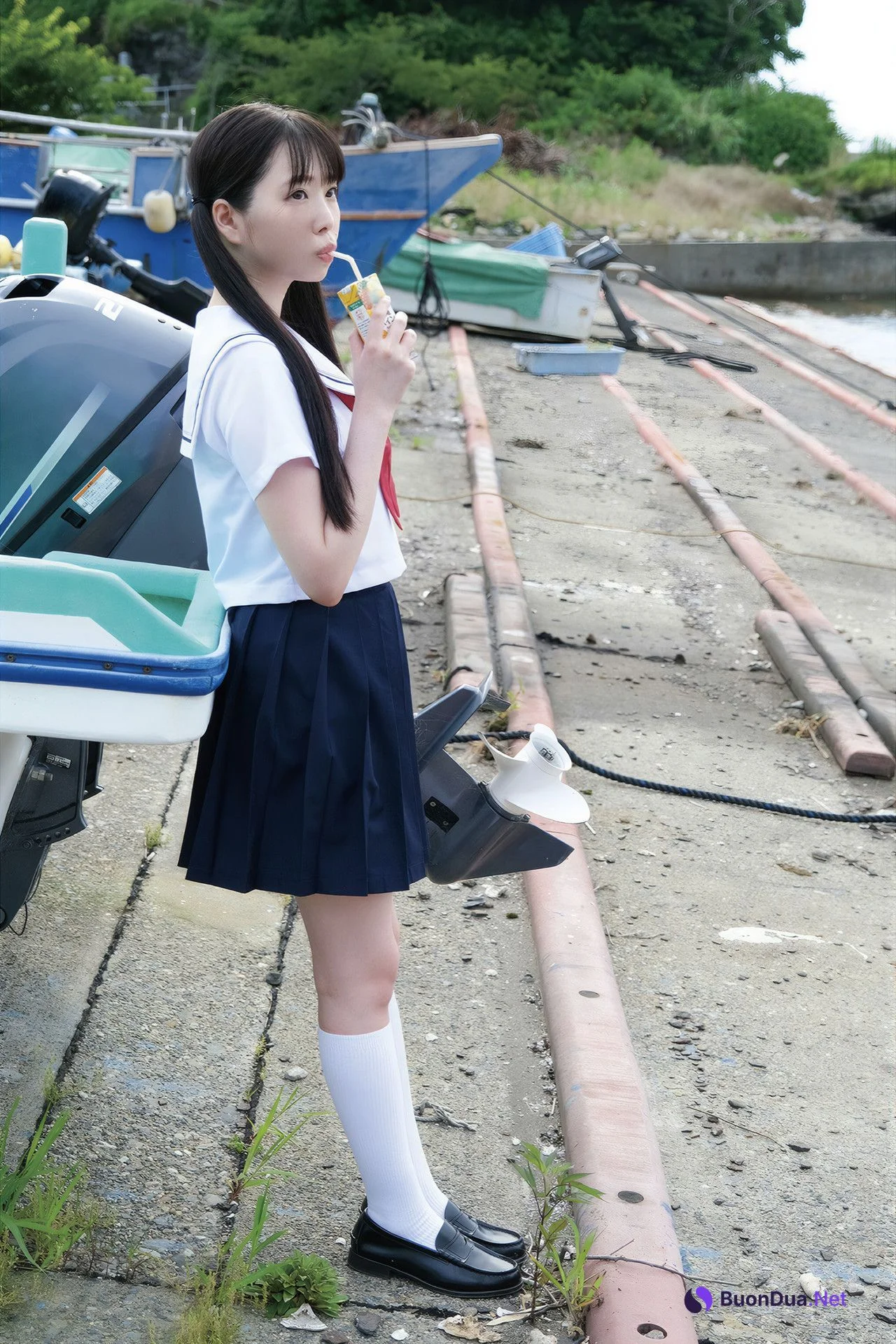 Kozue Minami 美波こづえ, オフィシャルグラビア写真集 [波の音] Set.01 - Photo 11