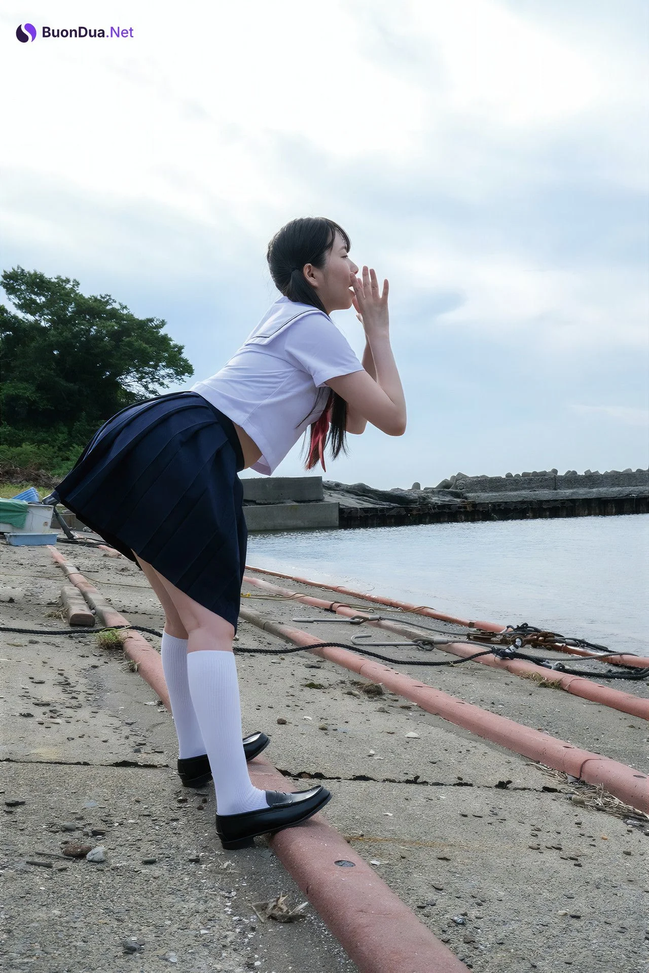 Kozue Minami 美波こづえ, オフィシャルグラビア写真集 [波の音] Set.01 - Photo 12