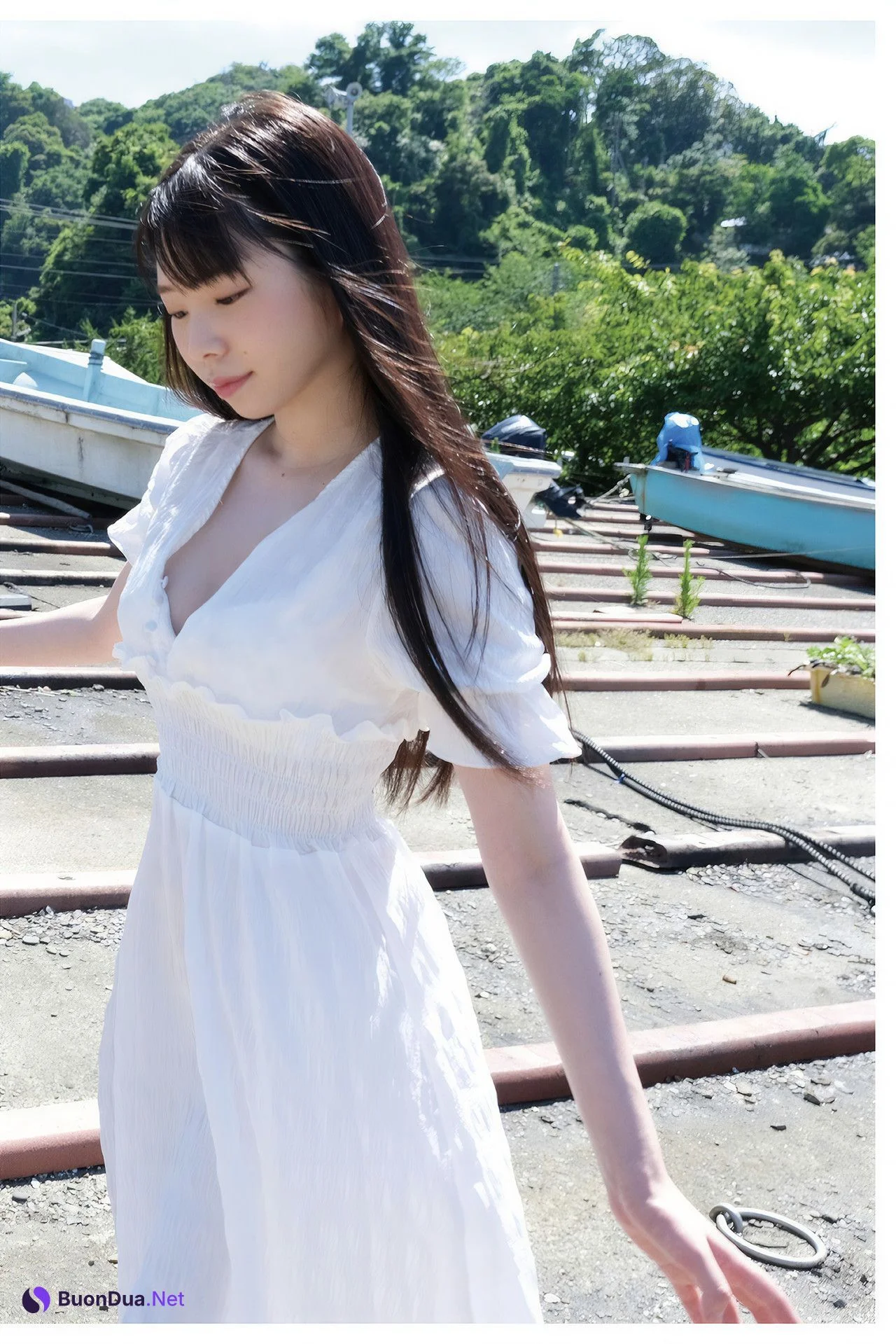 Kozue Minami 美波こづえ, オフィシャルグラビア写真集 [波の音] Set.02 - Photo 10