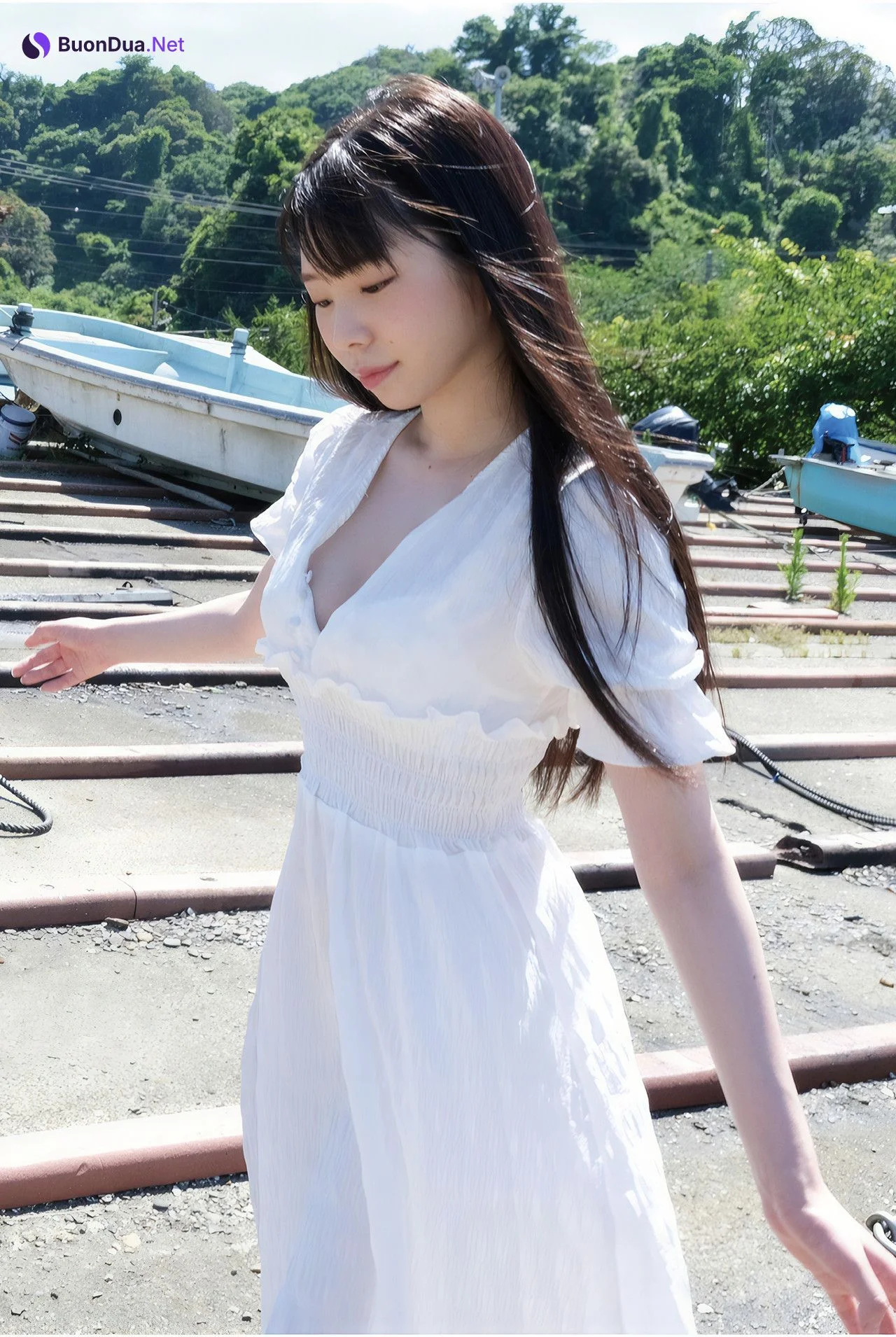Kozue Minami 美波こづえ, オフィシャルグラビア写真集 [波の音] Set.02 - Photo 11