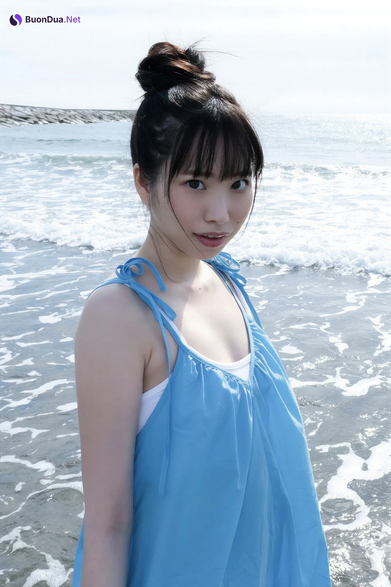 Kozue Minami 美波こづえ, オフィシャルグラビア写真集 [波の音] Set.02 - Photo 2