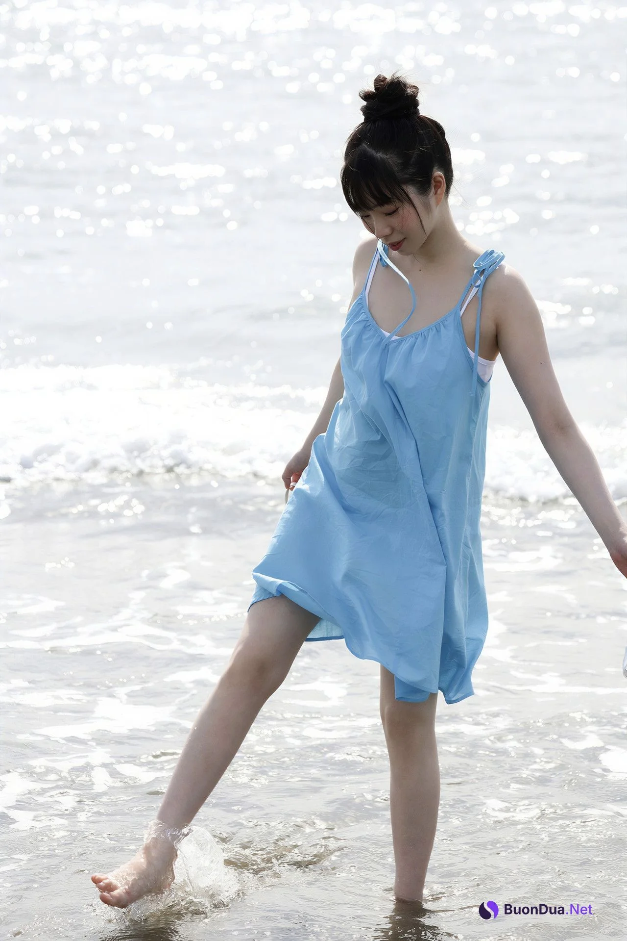 Kozue Minami 美波こづえ, オフィシャルグラビア写真集 [波の音] Set.02 - Photo 3