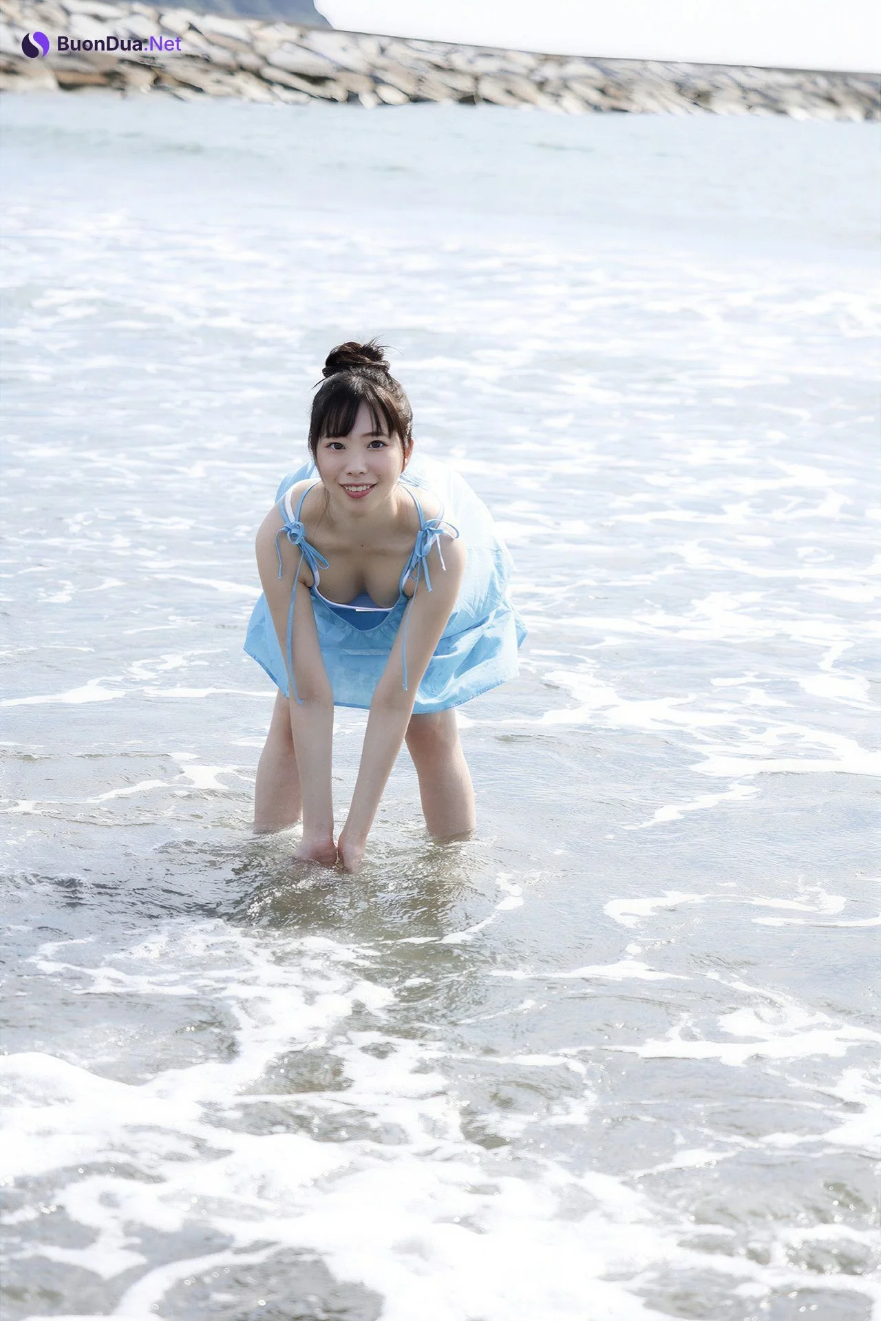 Kozue Minami 美波こづえ, オフィシャルグラビア写真集 [波の音] Set.02 - Photo 4