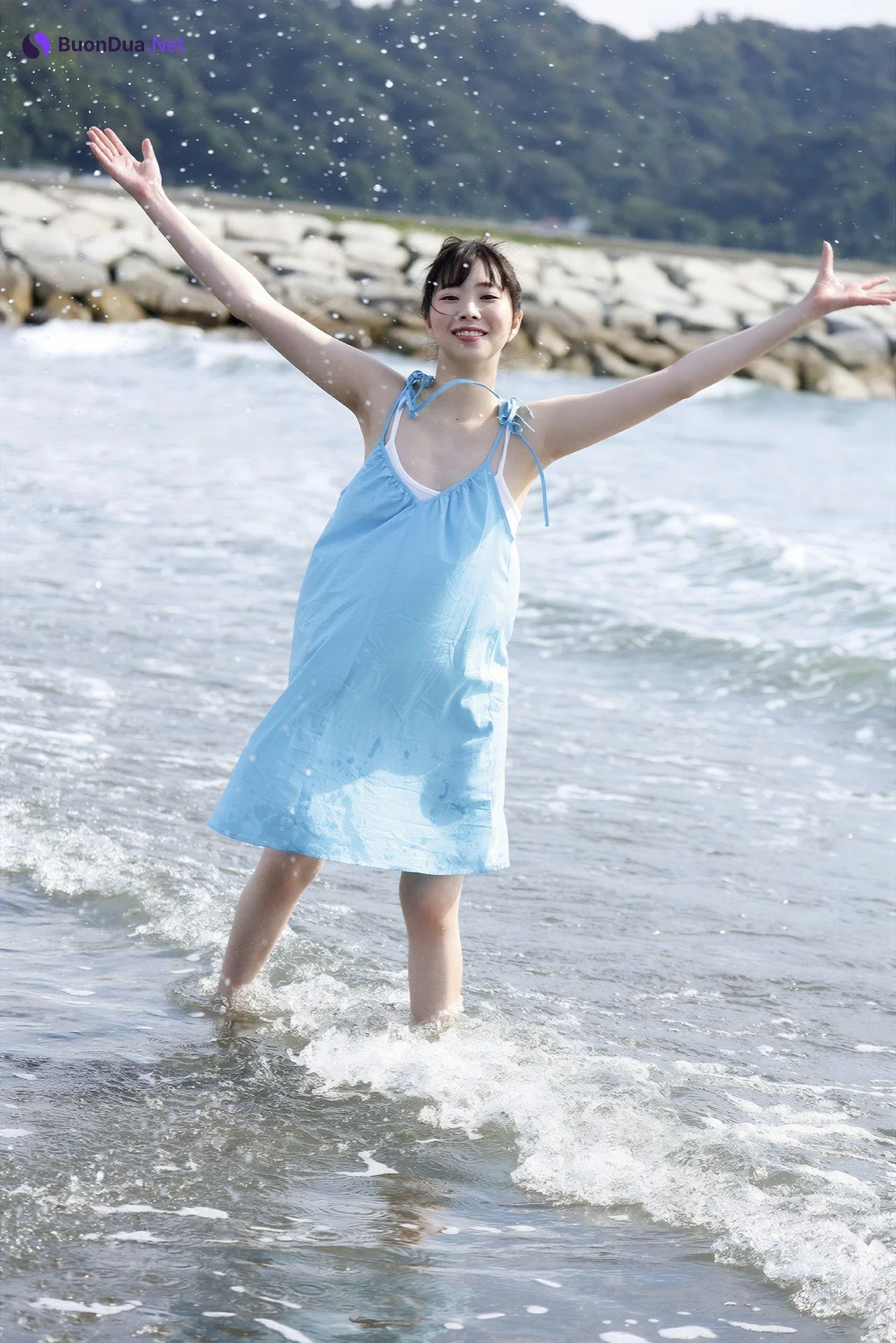Kozue Minami 美波こづえ, オフィシャルグラビア写真集 [波の音] Set.02 - Photo 5