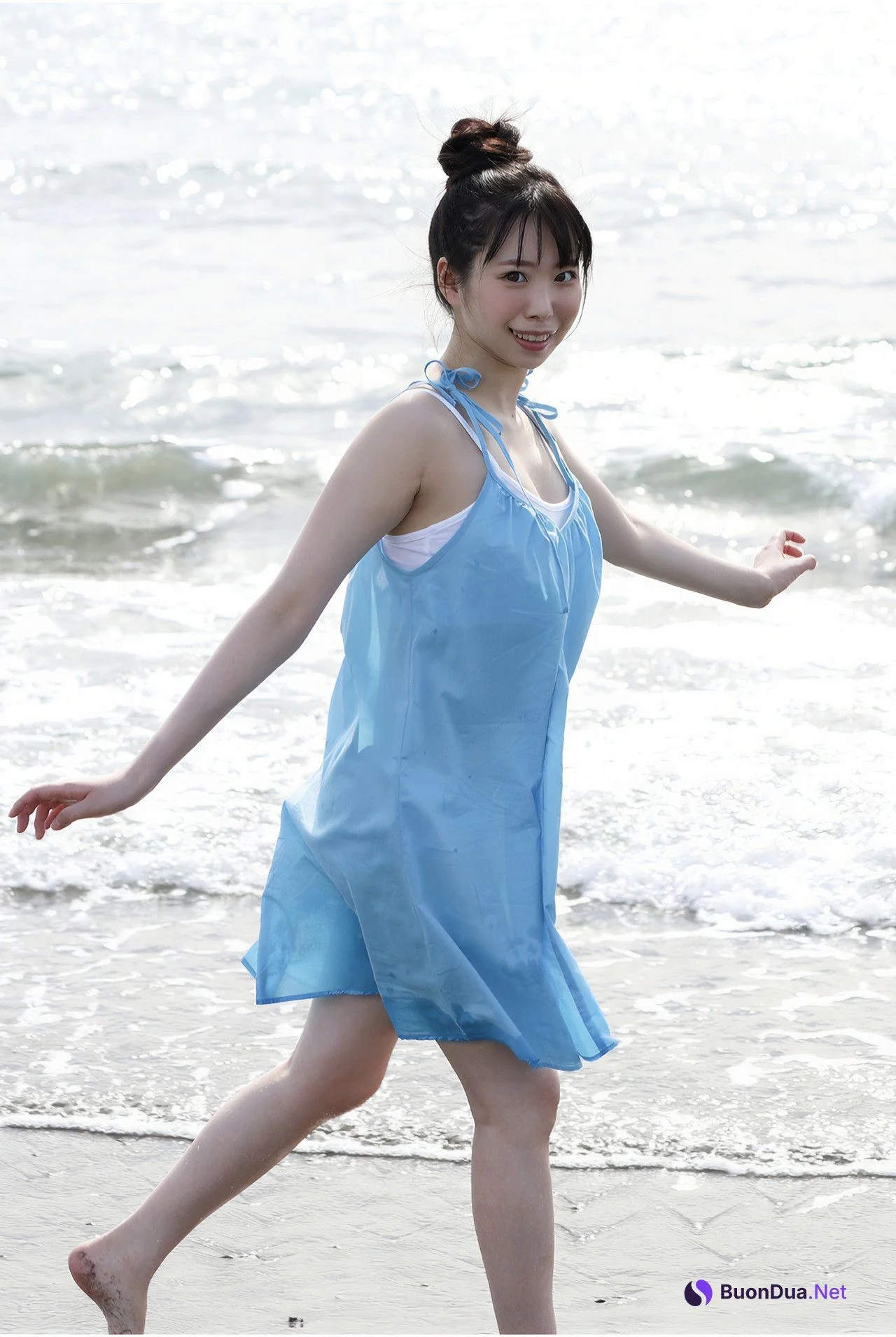 Kozue Minami 美波こづえ, オフィシャルグラビア写真集 [波の音] Set.02 - Photo 6