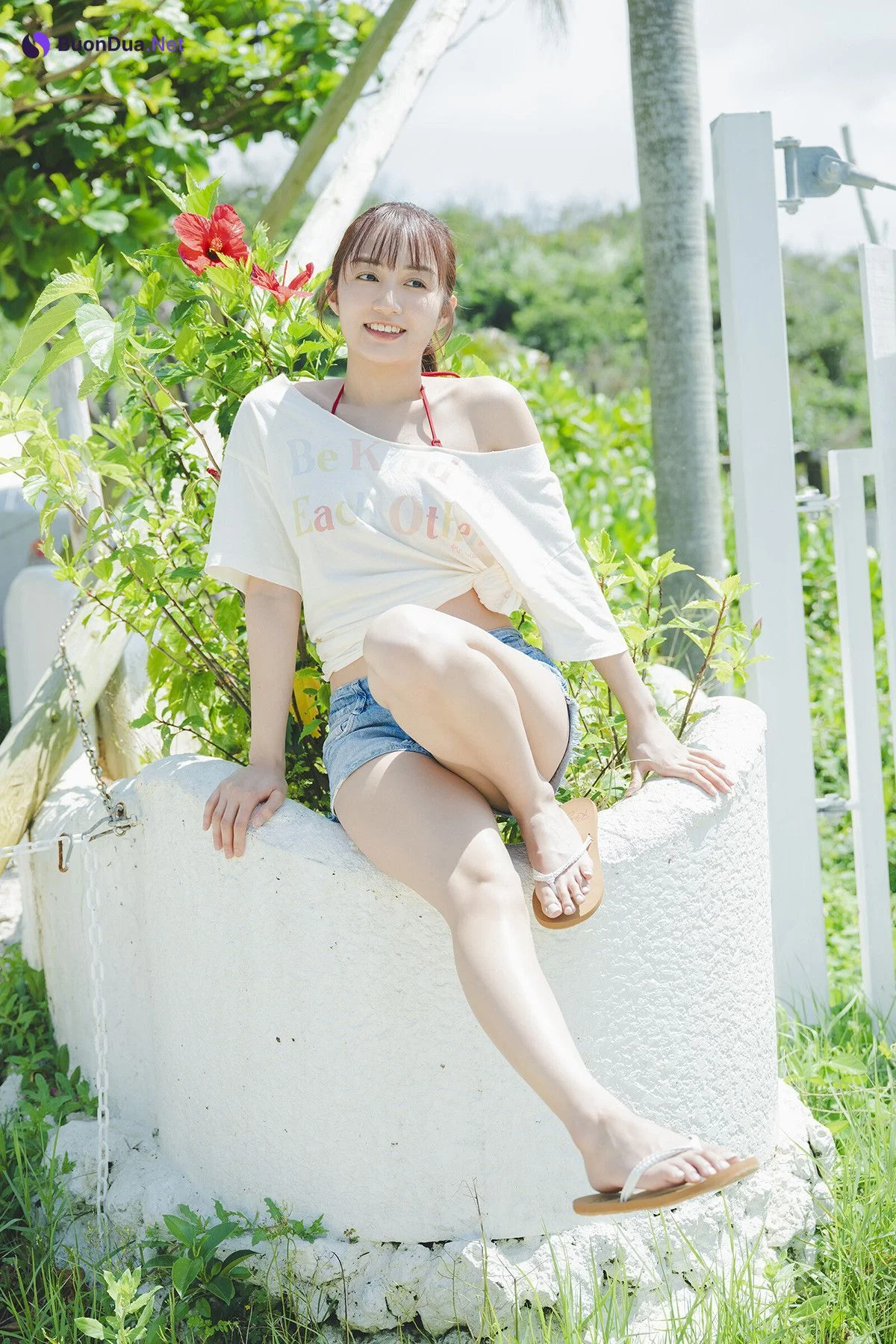 Kuroki Hikari 黒木ひかり, 漫画アクションデジタル写真集 「たまには海辺で」 Set.01 - Photo 5