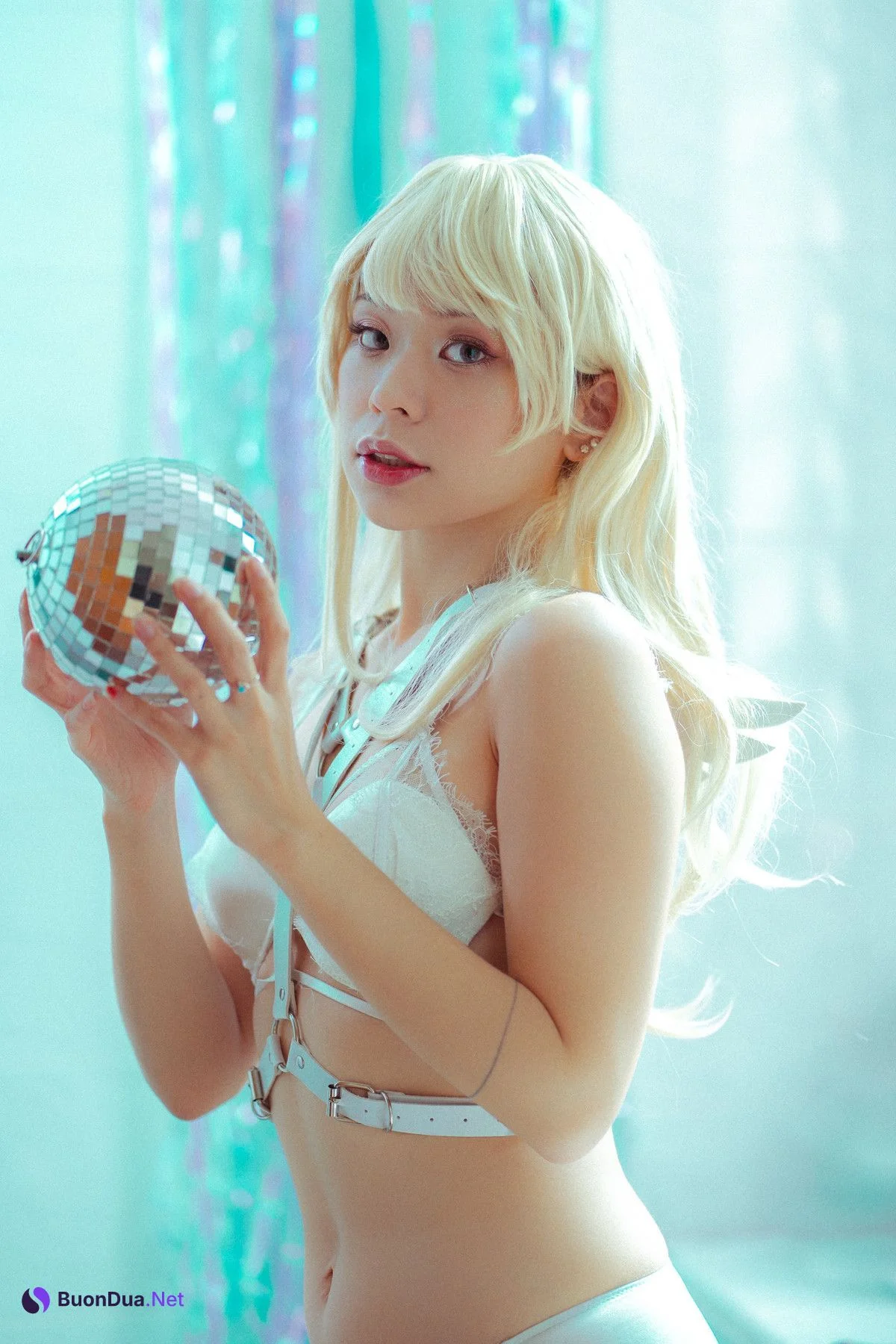 Kuromelo 黒メル, [DCP-snaps] Tricia White Feather Set.01 - Photo 5