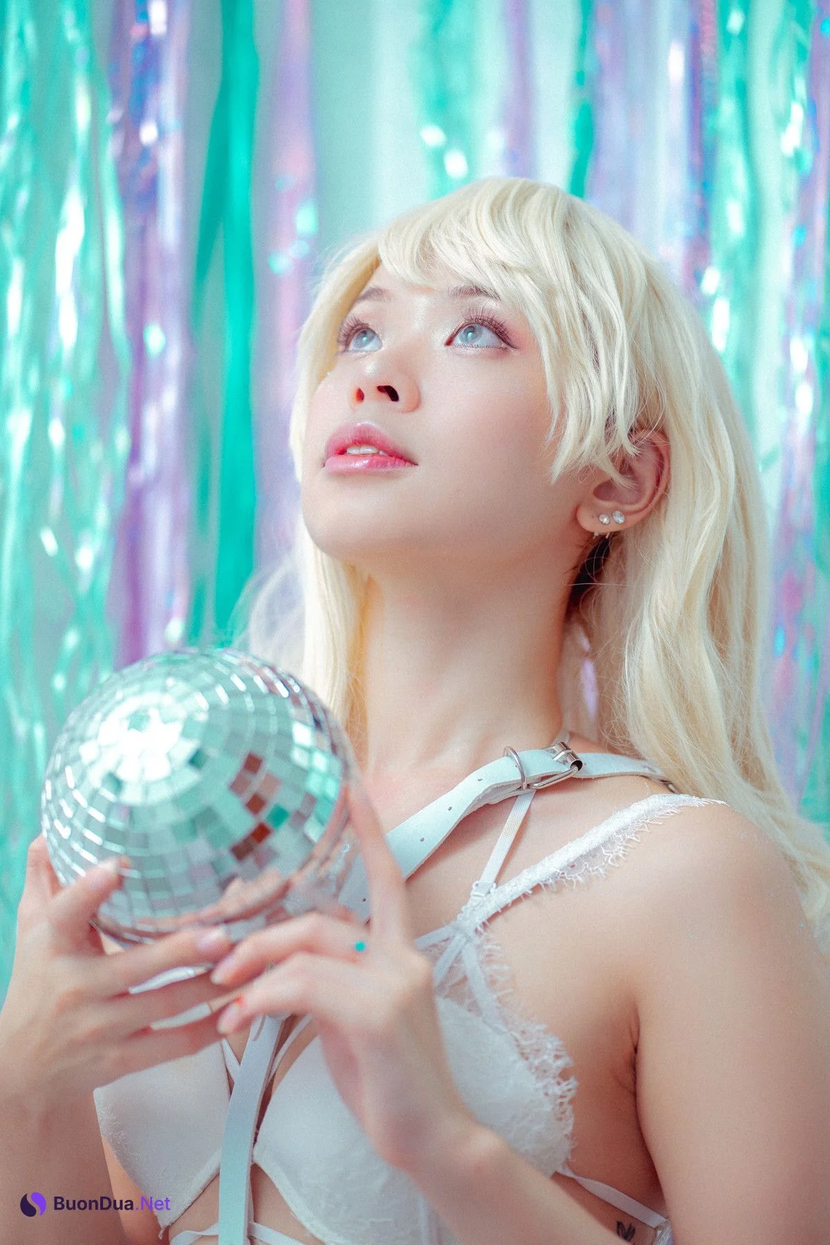 Kuromelo 黒メル, [DCP-snaps] Tricia White Feather Set.01 - Photo 9