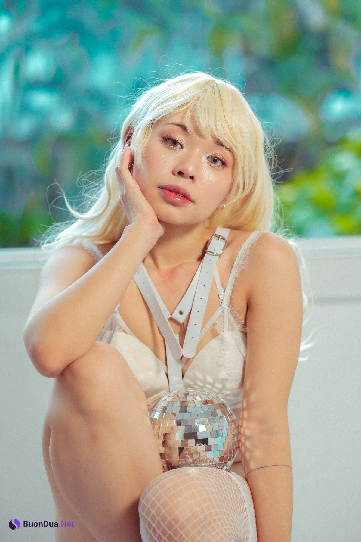 Kuromelo 黒メル, [DCP-snaps] Tricia White Feather Set.02 - Photo 5