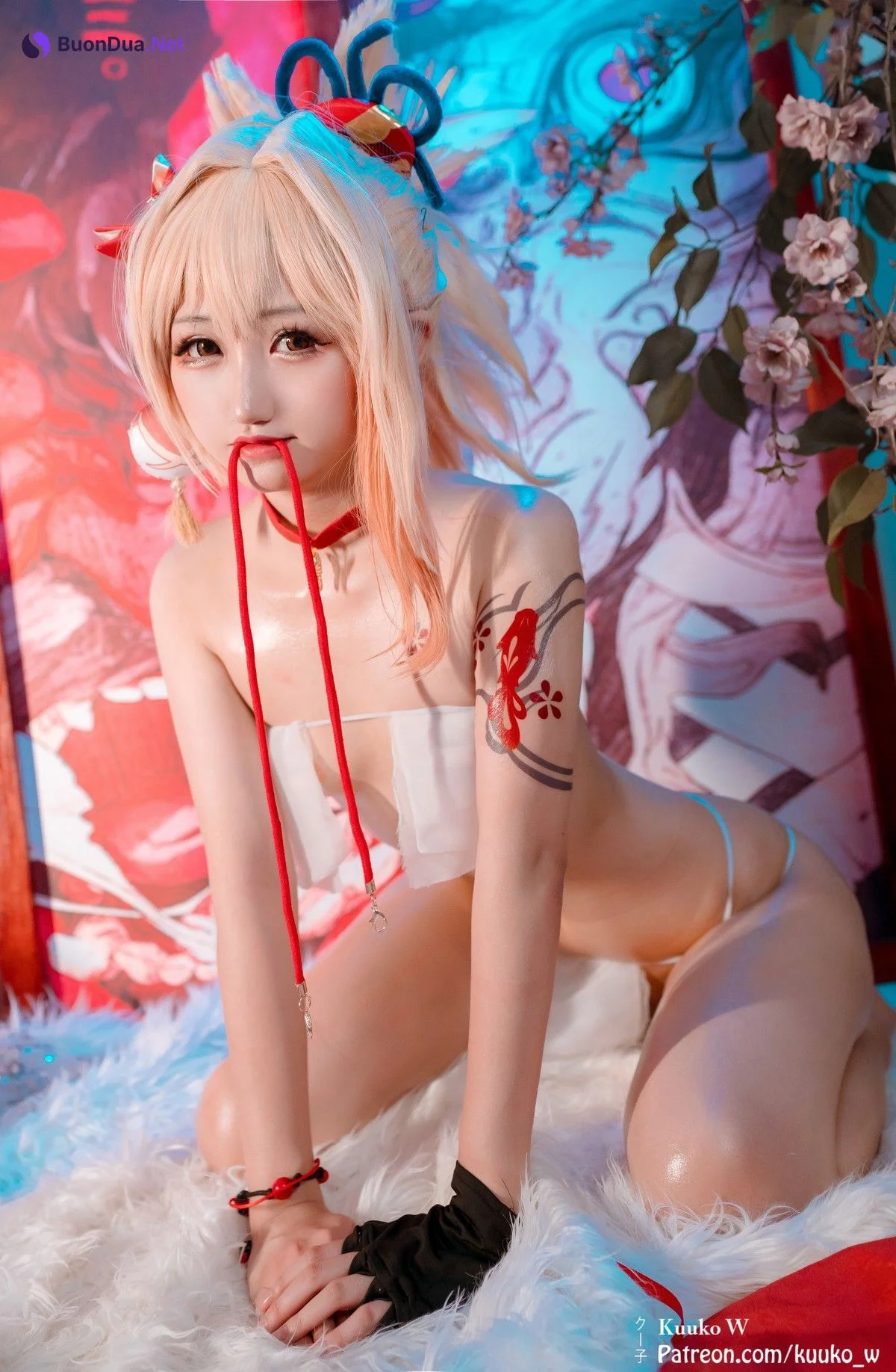 KuukoW クー子 Cosplay 長野原宵宮 Yoimiya Naganohara - Photo 17
