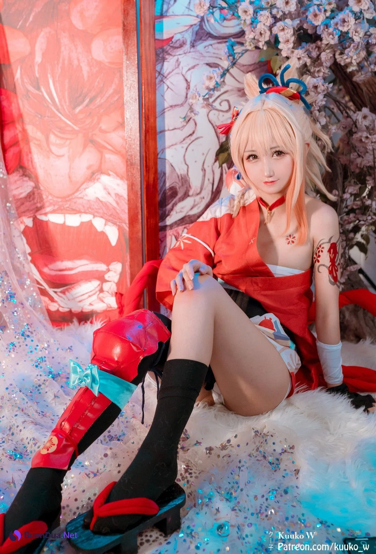 KuukoW クー子 Cosplay 長野原宵宮 Yoimiya Naganohara - Photo 2