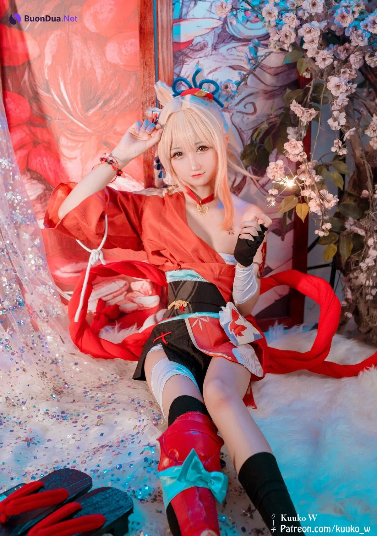KuukoW クー子 Cosplay 長野原宵宮 Yoimiya Naganohara - Photo 3