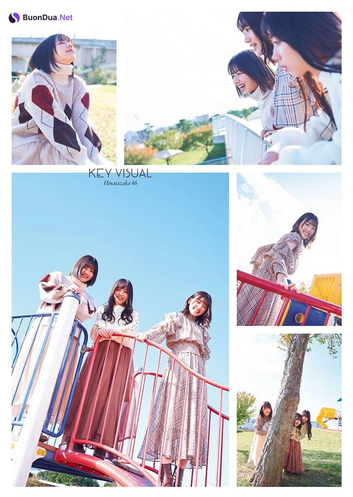 Kyoko Saito 齊藤京子, Miho Watanabe 渡邉美穂, Mirei Sasaki 佐々木美玲, Young Gangan 2020 No.02 (ヤングガンガン 2020年2号) - Photo 11