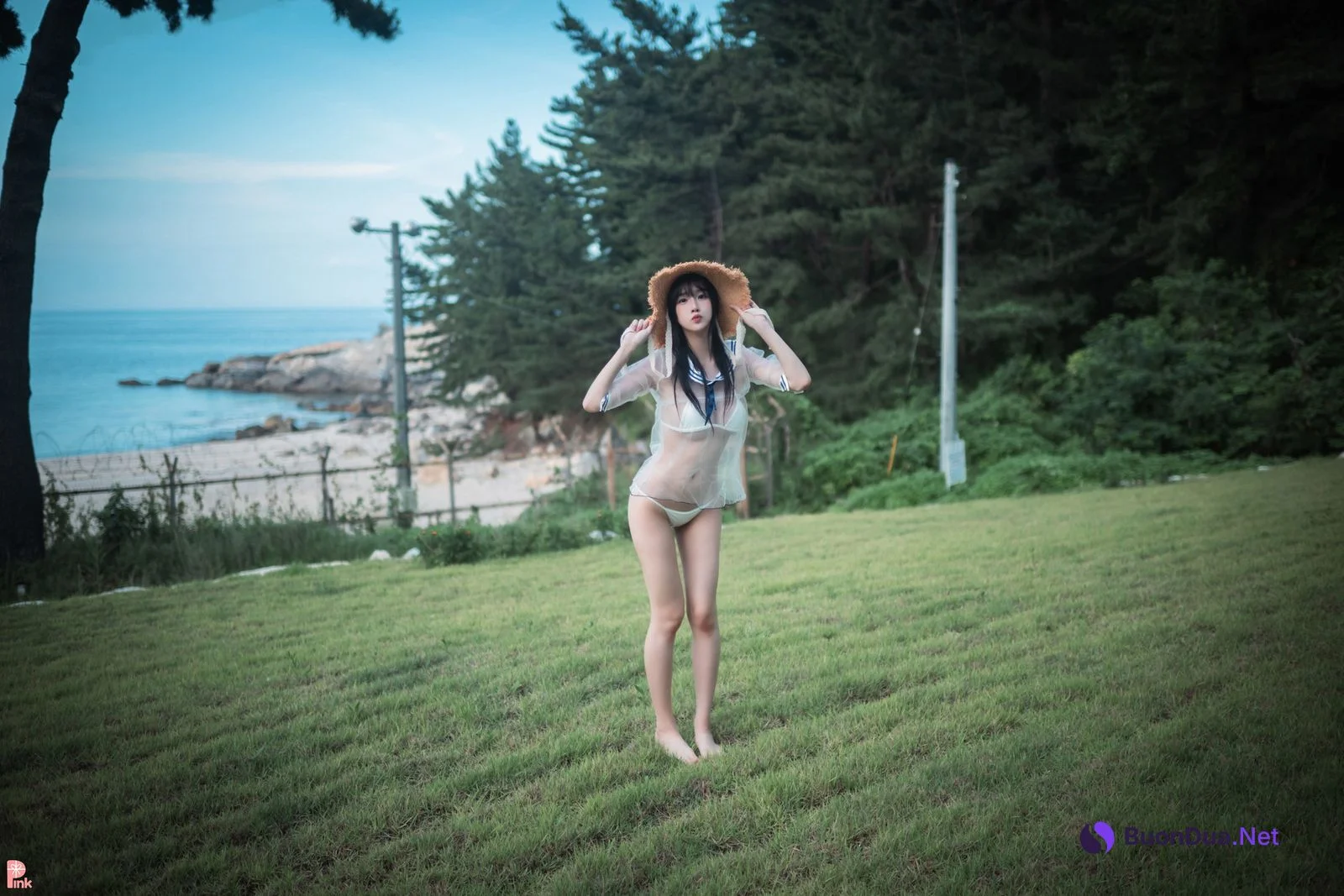 Lee Ahrin 이아린, [PINK] Bikini Day Set.01 - Photo 4