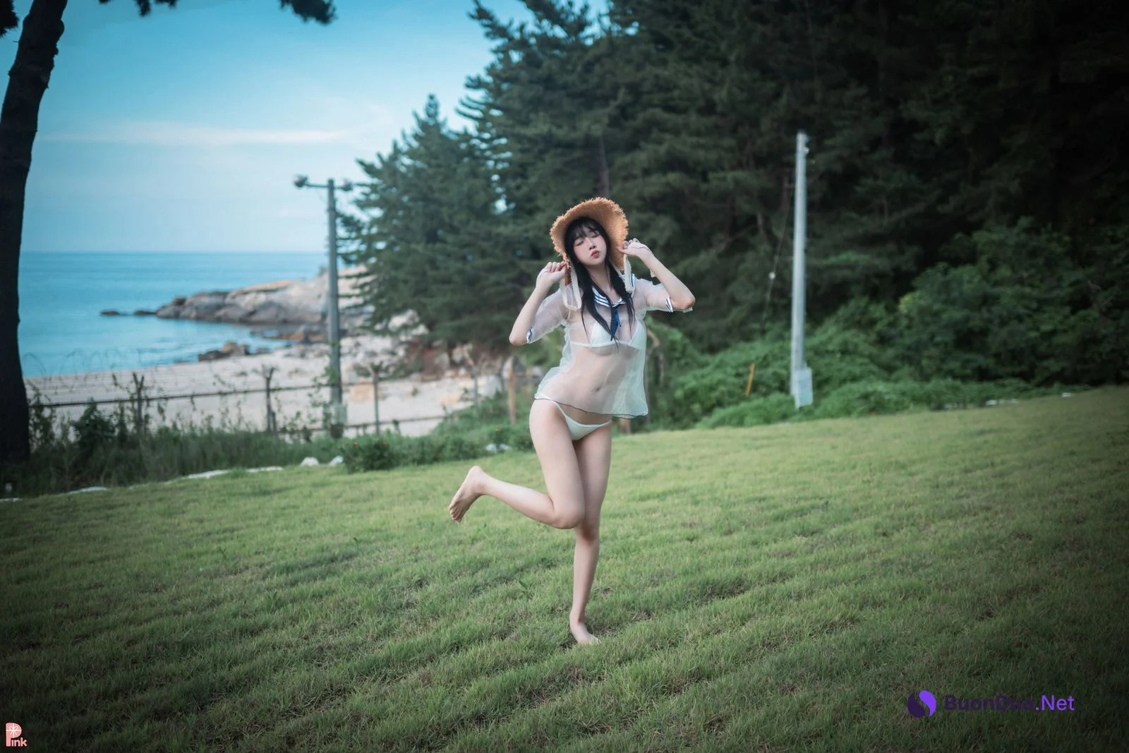 Lee Ahrin 이아린, [PINK] Bikini Day Set.01 - Photo 5