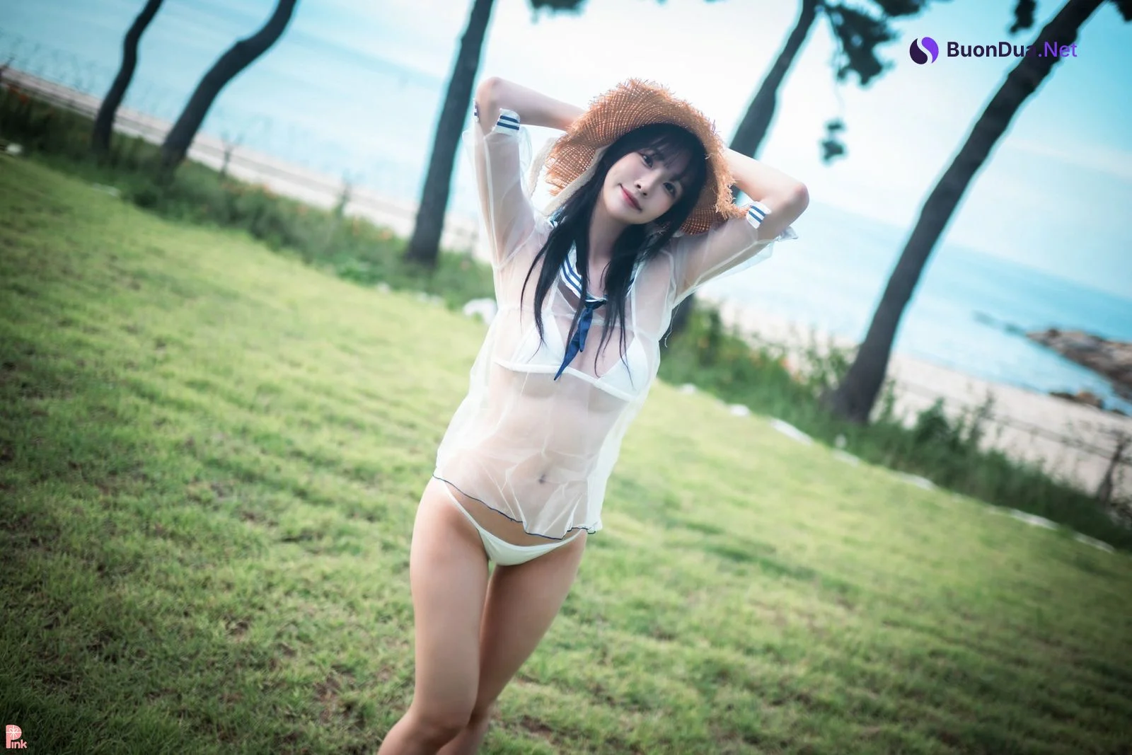 Lee Ahrin 이아린, [PINK] Bikini Day Set.01 - Photo 7