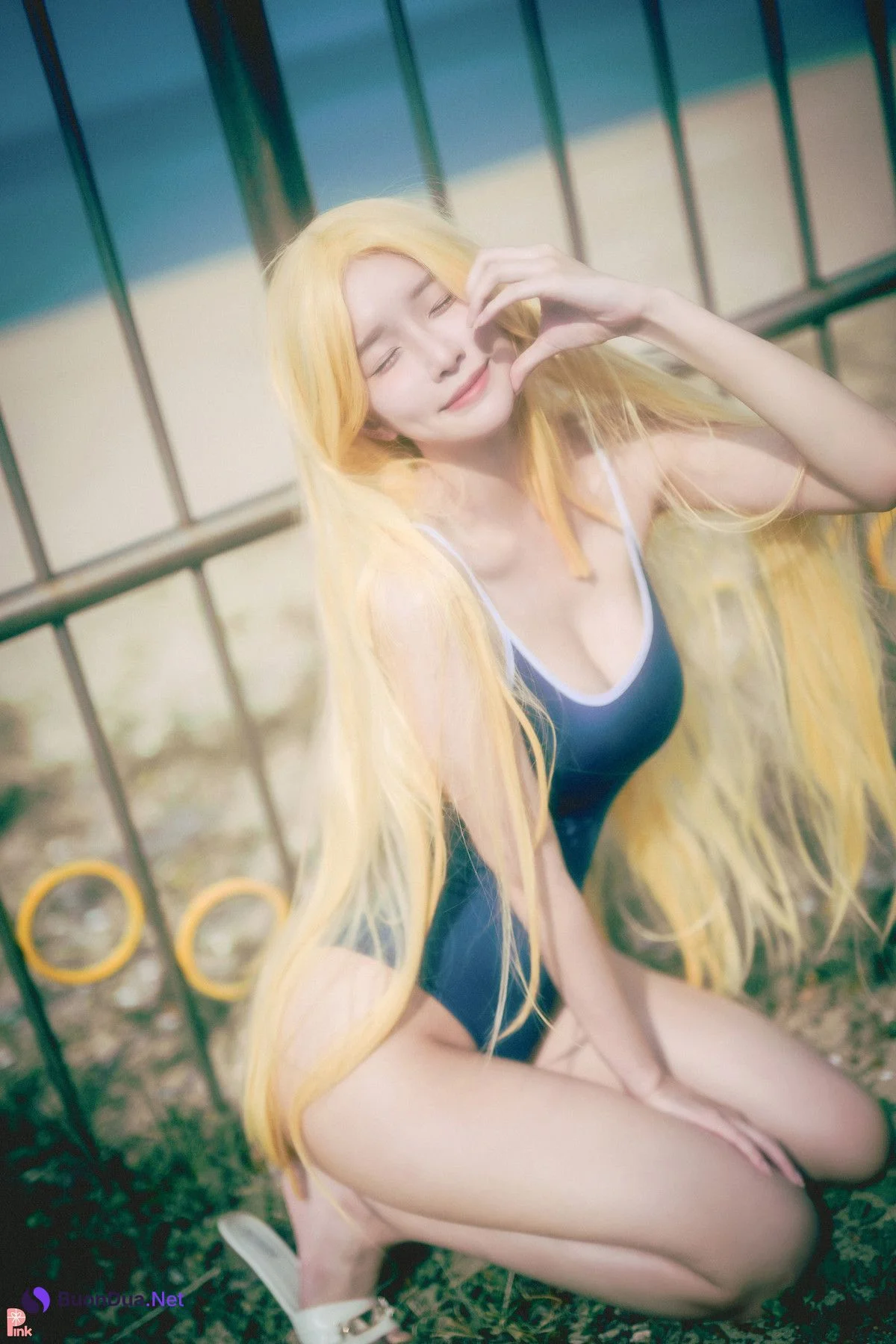 Lee Ahrin 이아린, [PINK] Meet Me in The Summer Set.01 - Photo 9