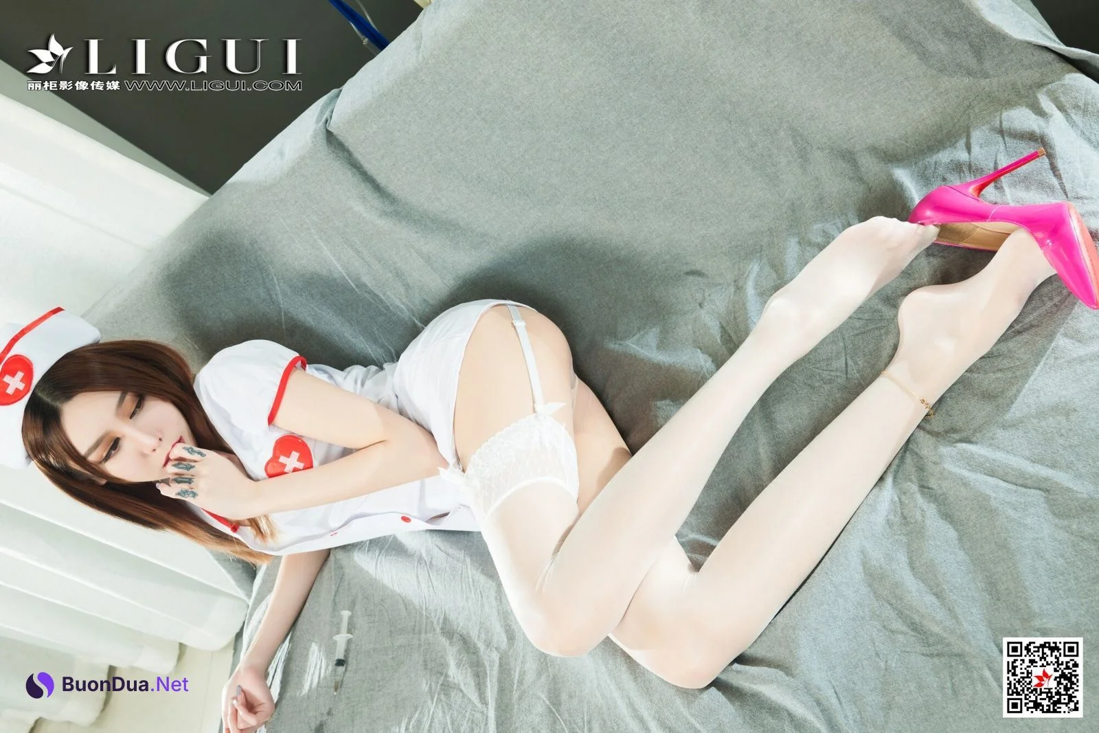 [Ligui丽柜] 2021.03.17 《絲欲天使》 兔子 - 写真 13