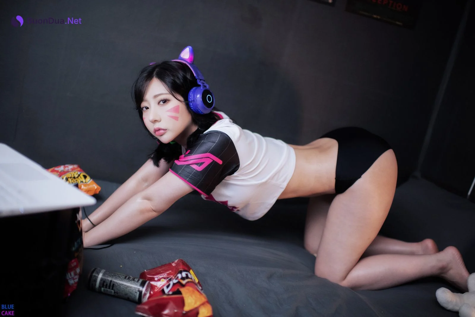 Luci 루시, [BLUECAKE] Hello I am D.Va Kim - Photo 9