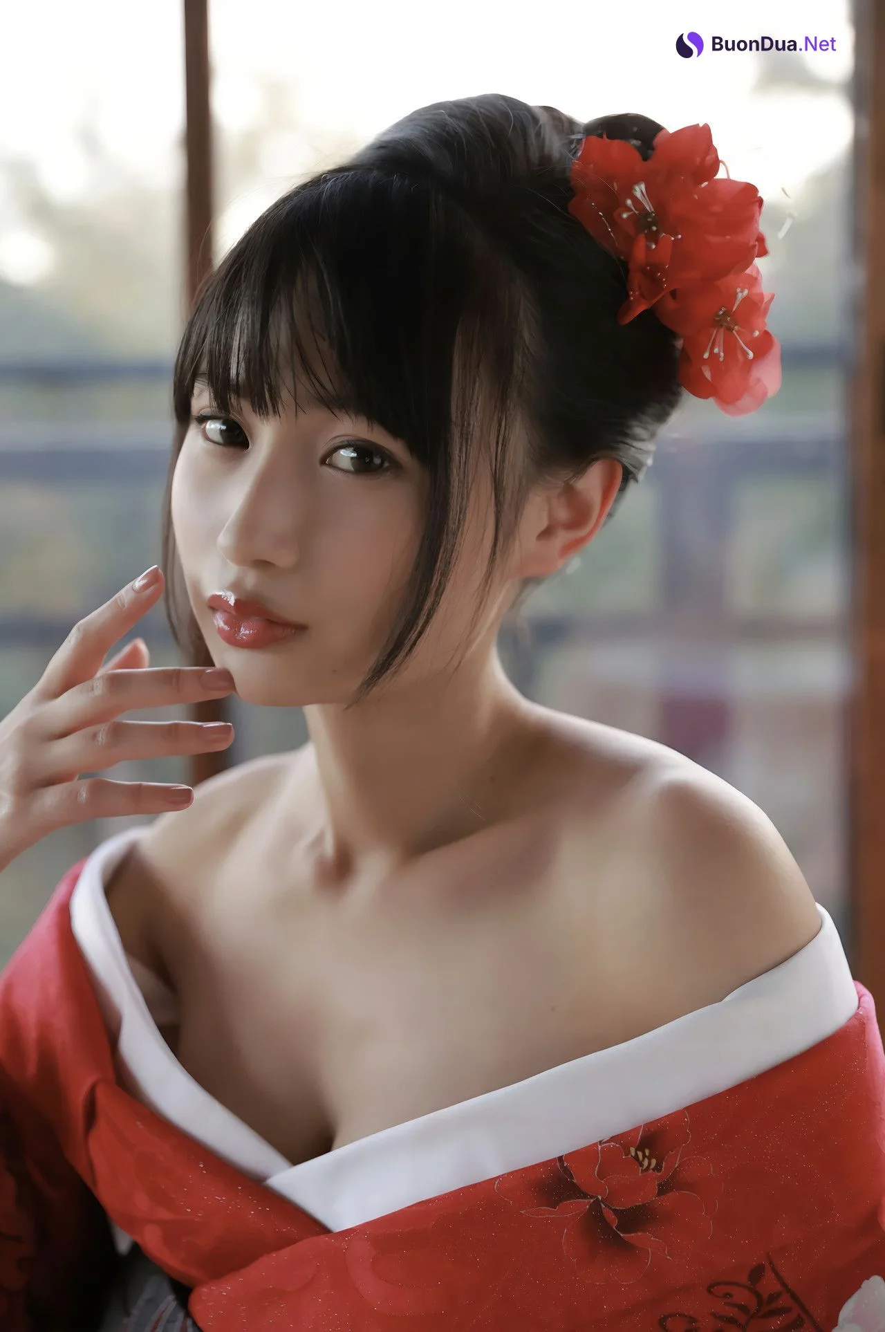 Luka Mochizuki 望月琉叶, FRIDAYデジタル写真集 『着物の下は、まさかの美バスト』 Set.02 - รูปภาพ 5