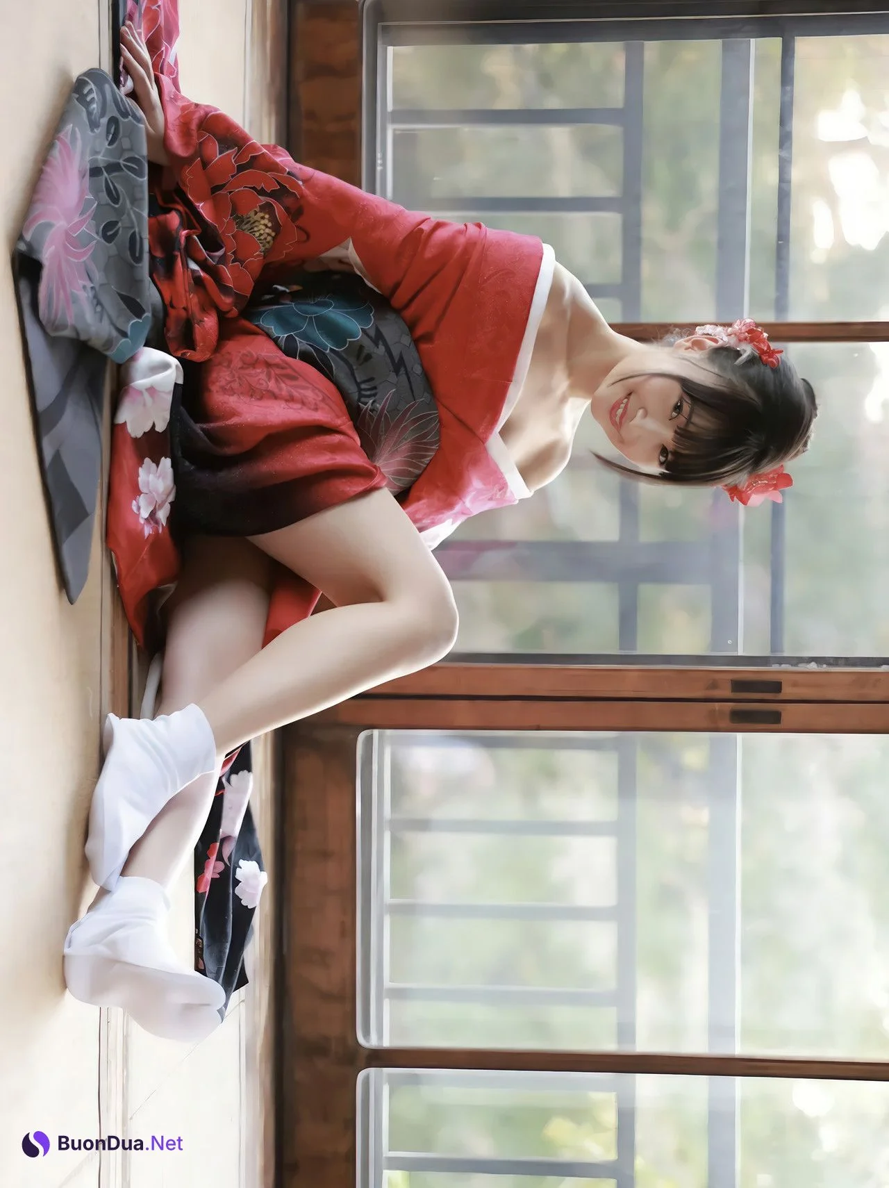 Luka Mochizuki 望月琉叶, FRIDAYデジタル写真集 『着物の下は、まさかの美バスト』 Set.02 - รูปภาพ 7