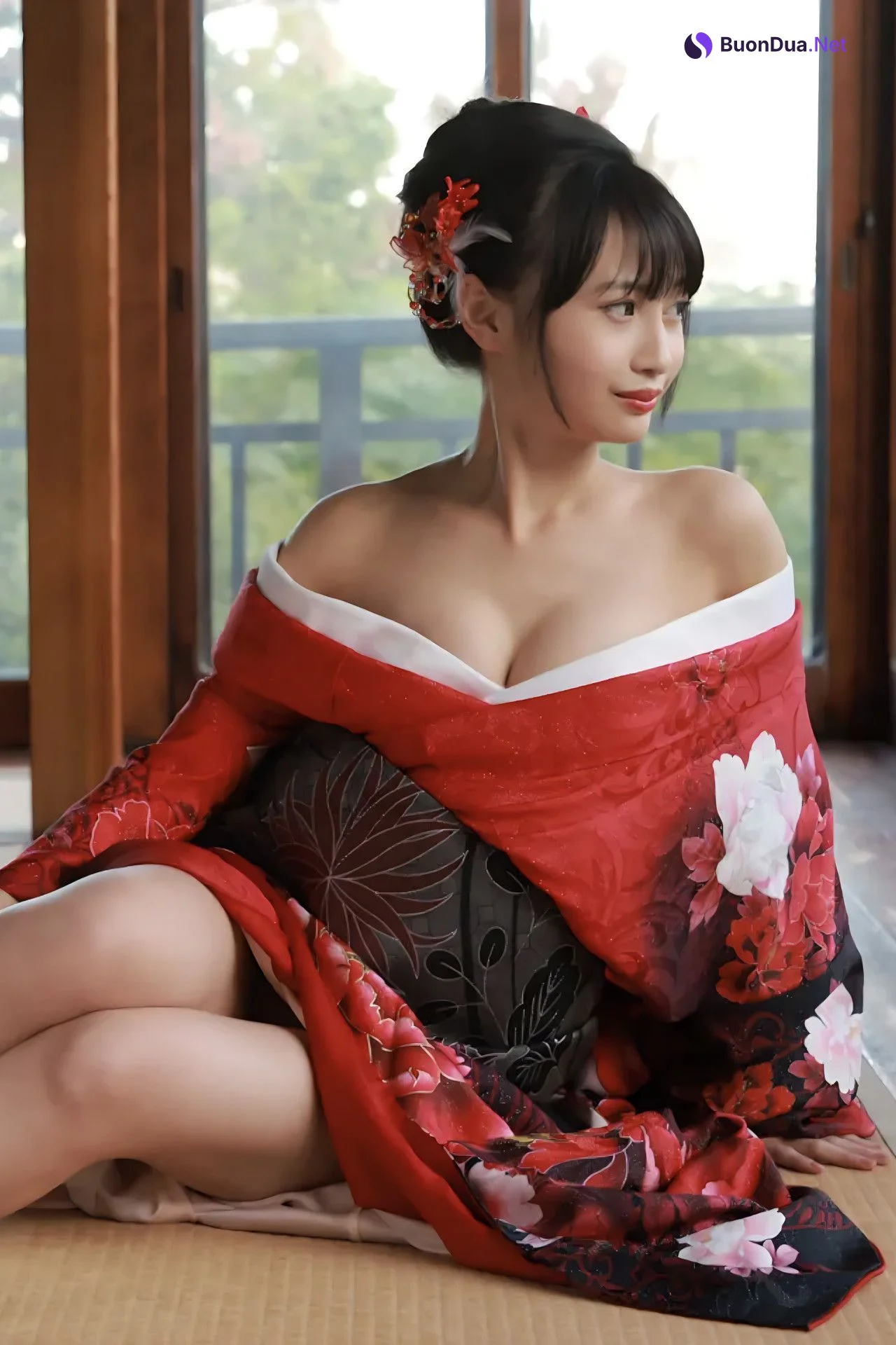 Luka Mochizuki 望月琉叶, FRIDAYデジタル写真集 [着物の下は、まさかの美バスト] Set.02 - Photo 12