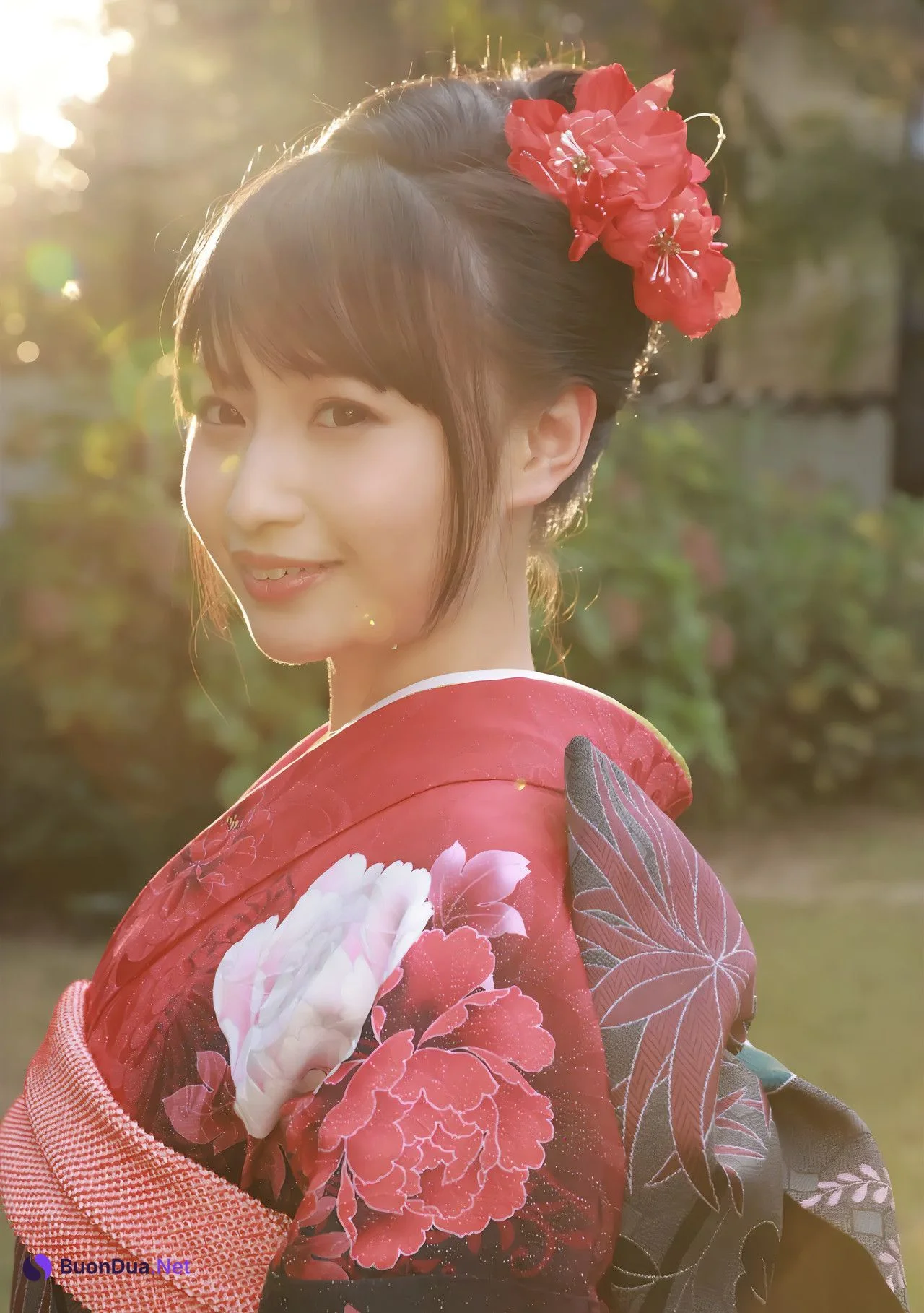 Luka Mochizuki 望月琉叶, FRIDAYデジタル写真集 [着物の下は、まさかの美バスト] Set.02 - Photo 3