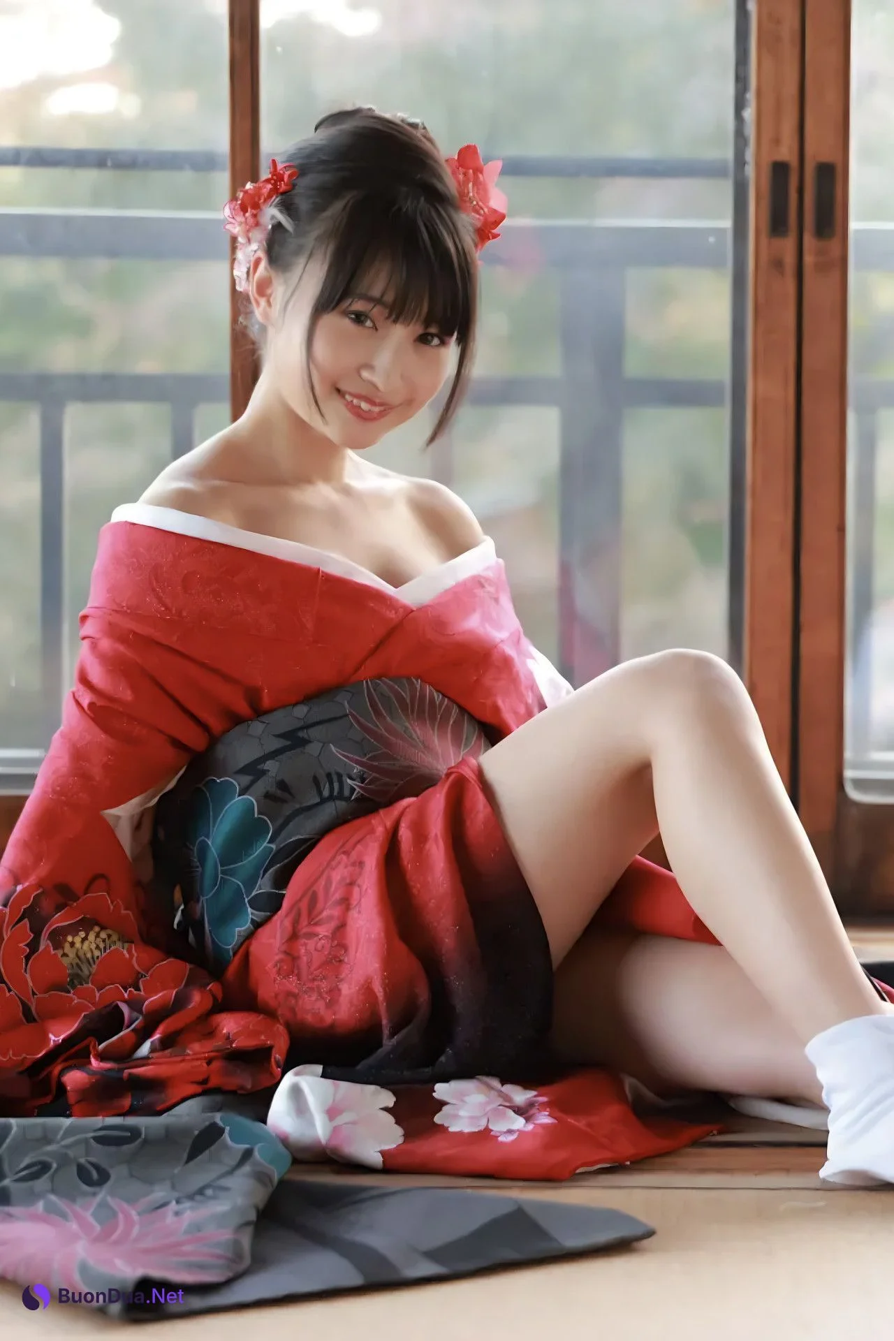 Luka Mochizuki 望月琉叶, FRIDAYデジタル写真集 [着物の下は、まさかの美バスト] Set.02 - Photo 8