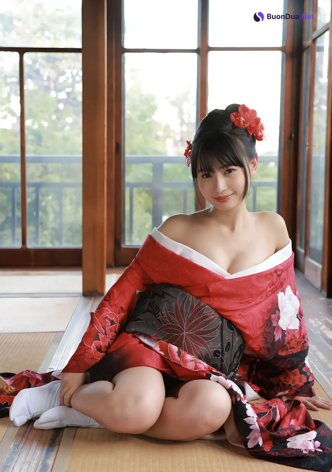 Luka Mochizuki 望月琉叶, FRIDAYデジタル写真集 [着物の下は、まさかの美バスト] Set.02 - Photo 9