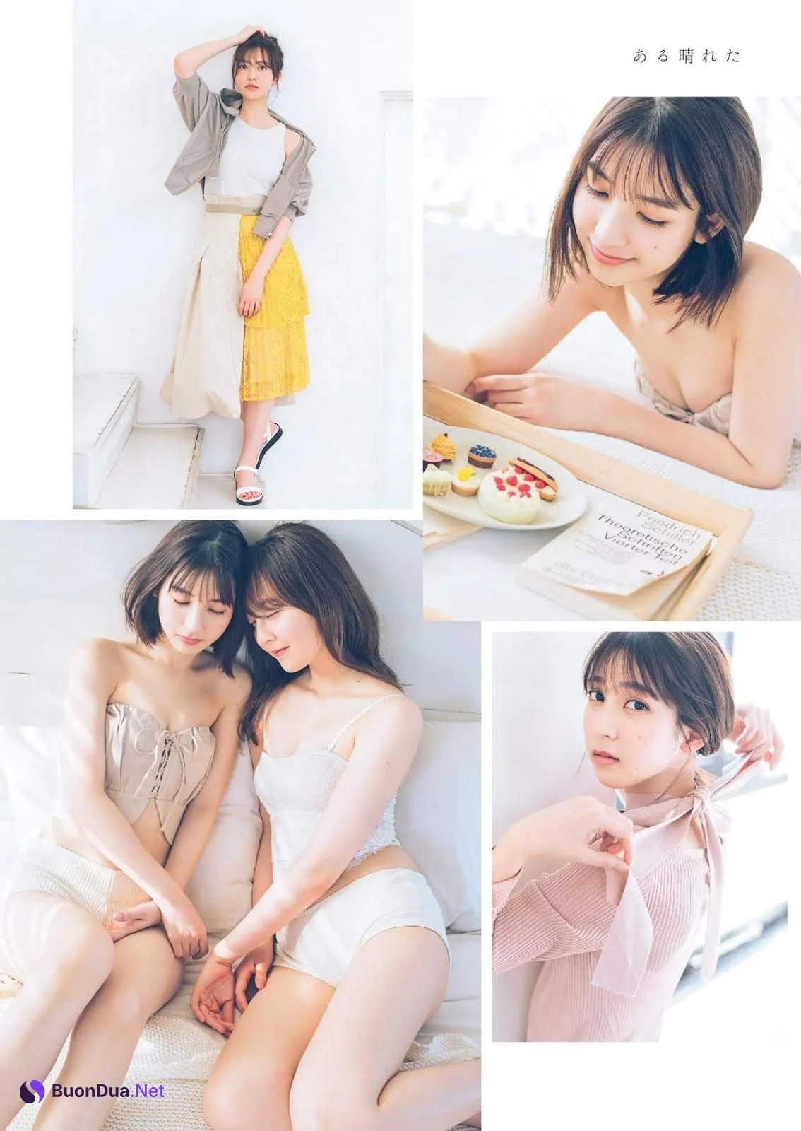 Madoka Moriyasu 森保まどか, Natsumi Matsuoka 松岡菜摘, Weekly Playboy 2019 No.16 (週刊プレイボーイ 2019年16号) - รูปภาพ 7
