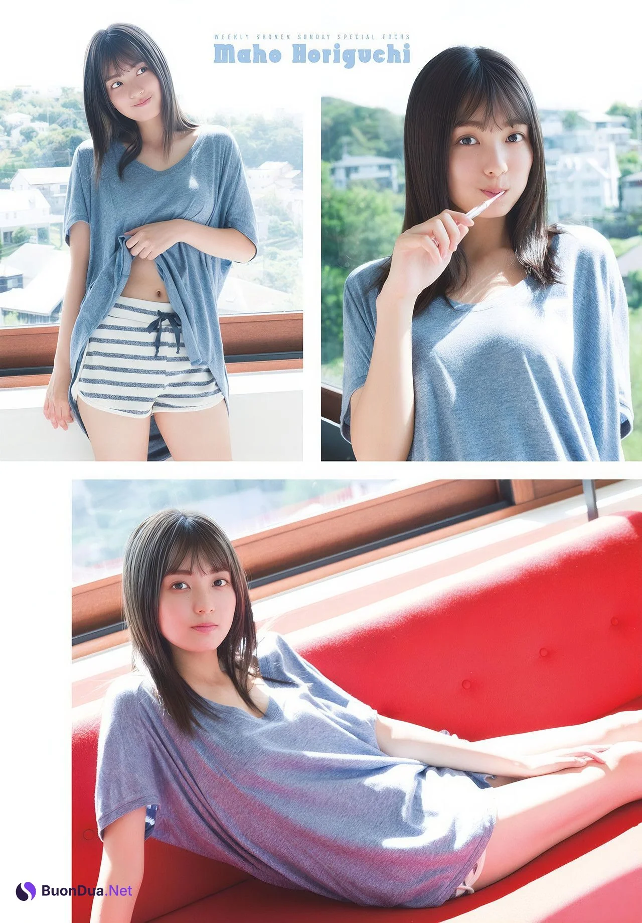 Maho Horiguchi 堀口真帆, Shonen Sunday 2024 No.49 (週刊少年サンデー 2024年49号) - Photo 5