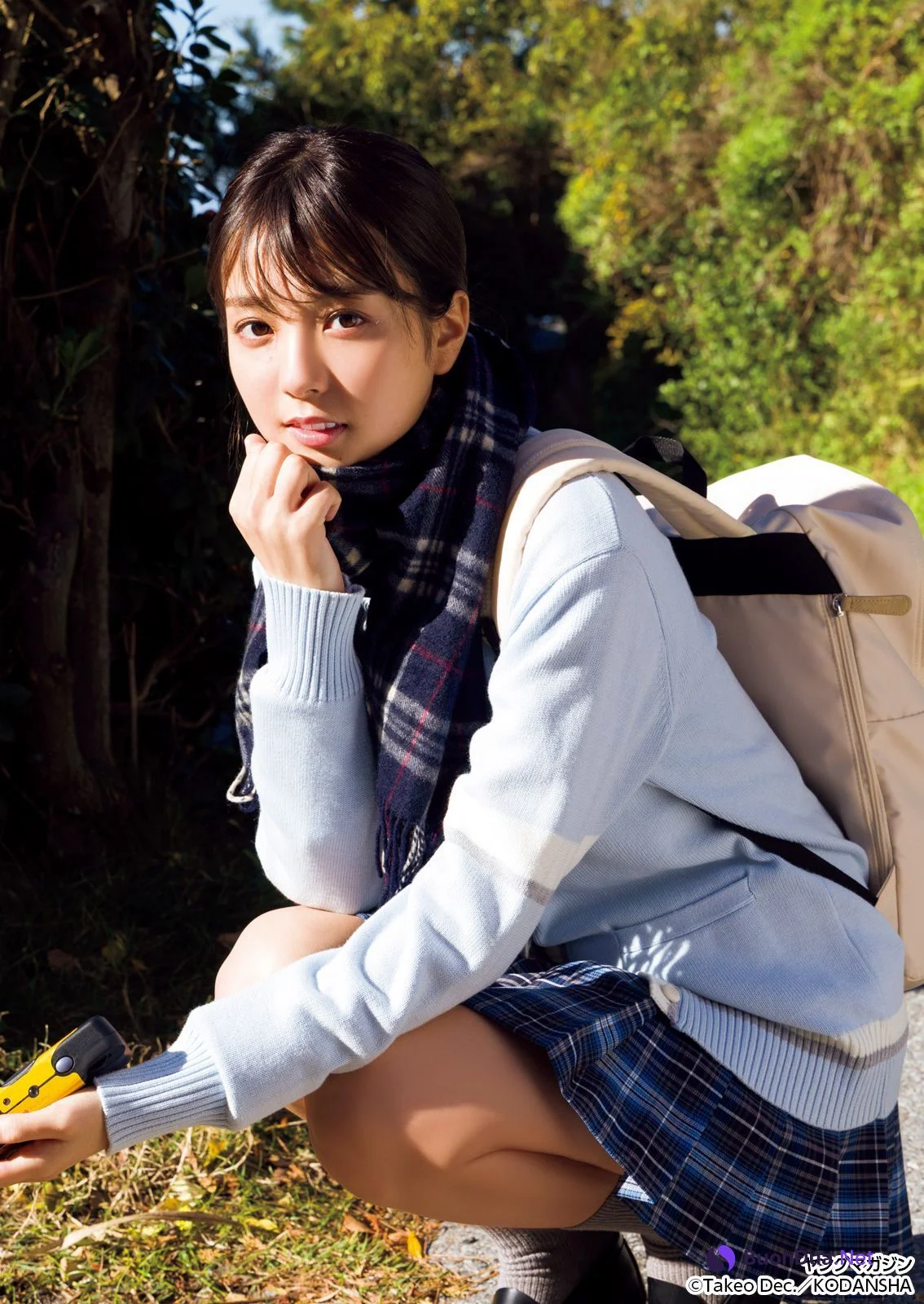 Maho Horiguchi 堀口真帆, uka. うか, Young Magazine 2025 No.07 (ヤングマガジン 2025年7号) - 사진 12